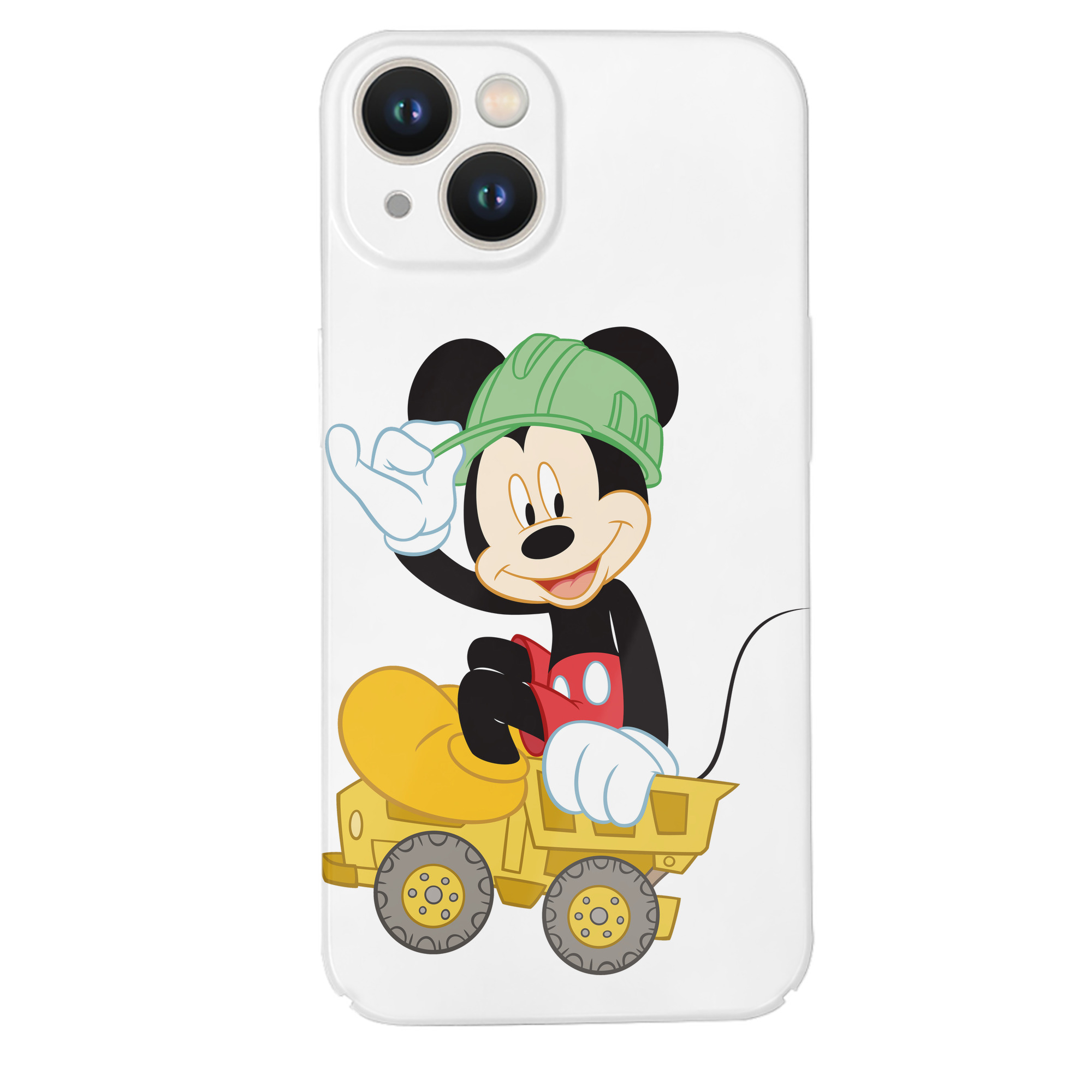 （画像用） ミッキーマウス Mickey Mouse 【iPhone 14シリーズ対応】ハードケース