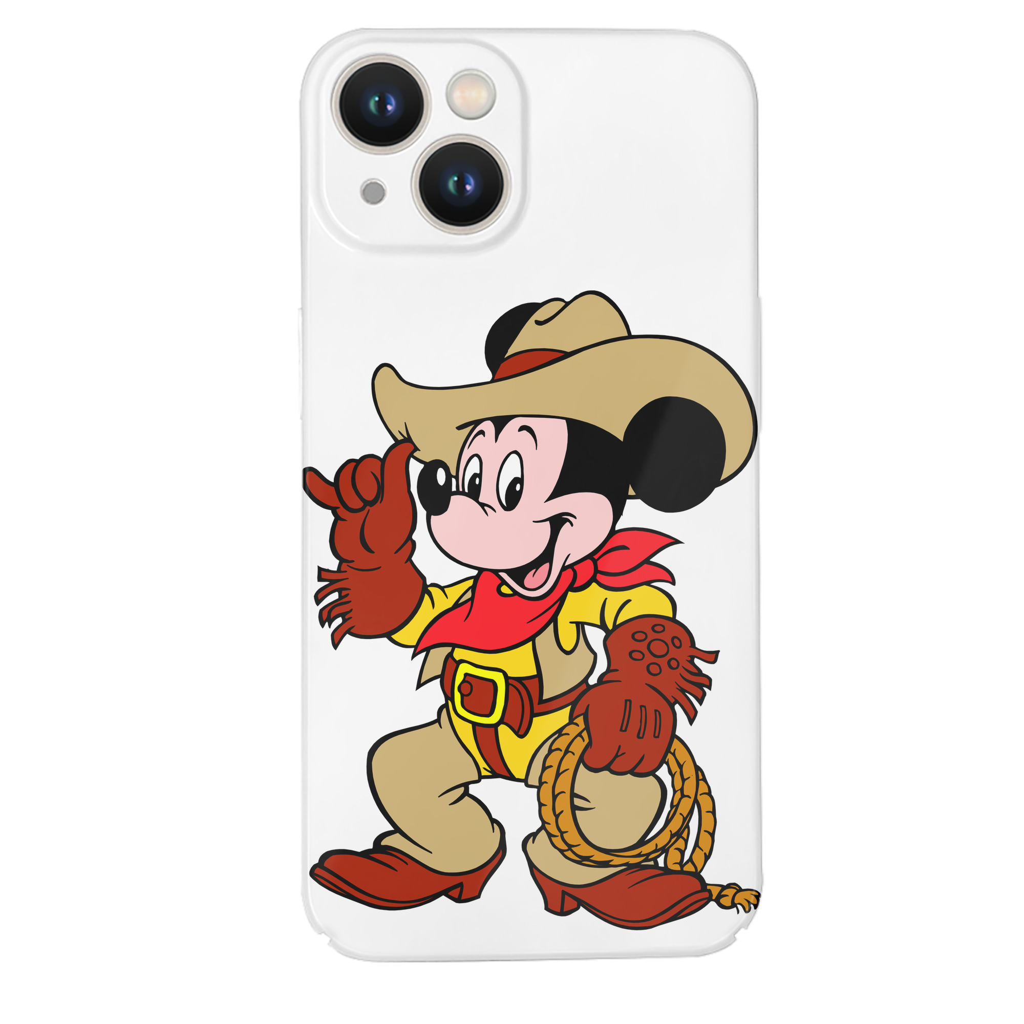 （画像用） ミッキーマウス Mickey Mouse 【iPhone 14シリーズ対応】ハードケース