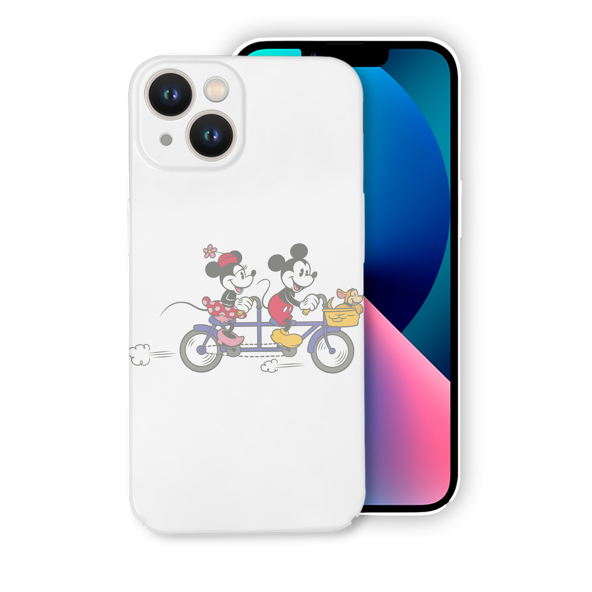 （画像用） ミッキーマウス Mickey Mouse 【iPhone 14シリーズ対応】ハードケース