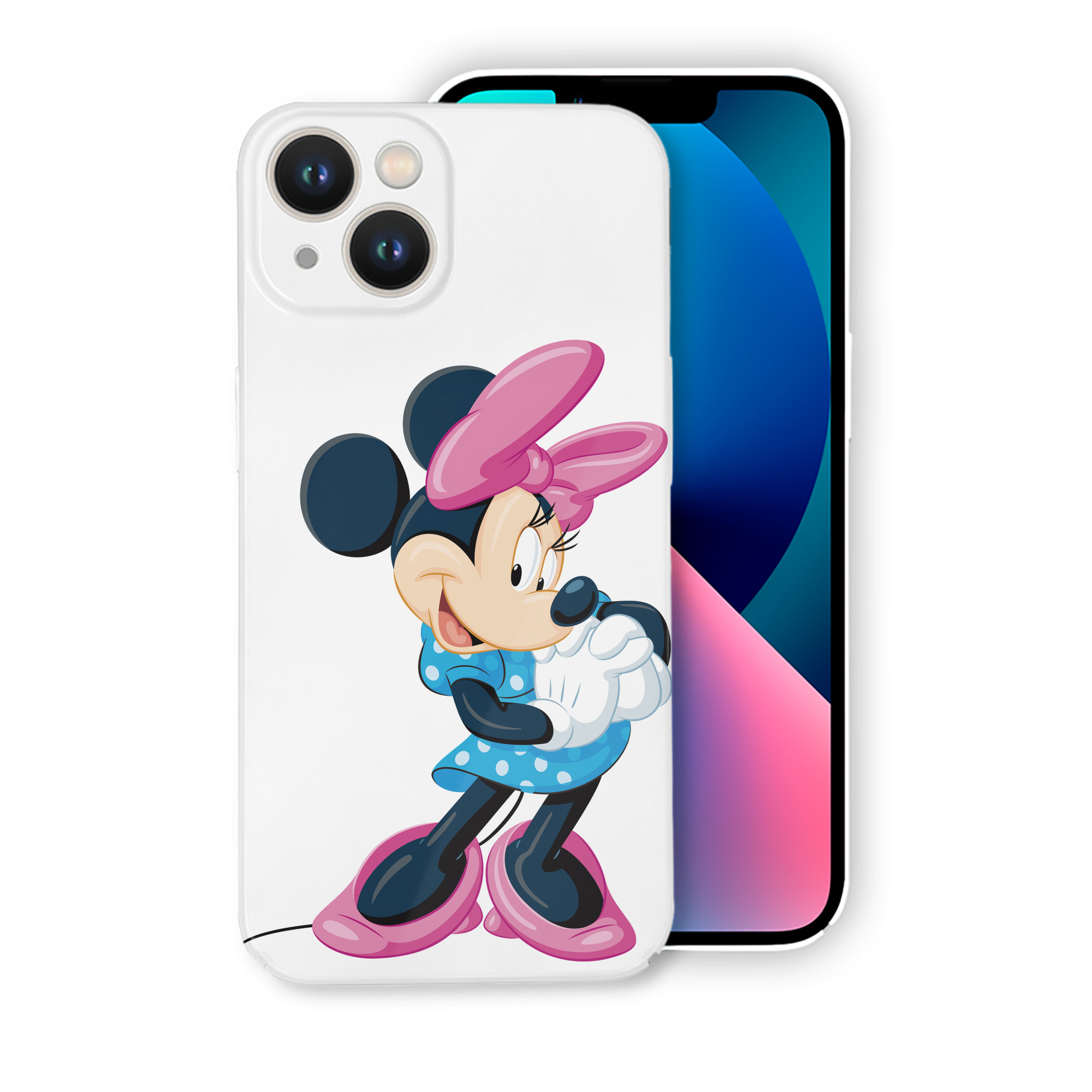 （画像用） ミッキーマウス Mickey Mouse 【iPhone 14シリーズ対応】ハードケース