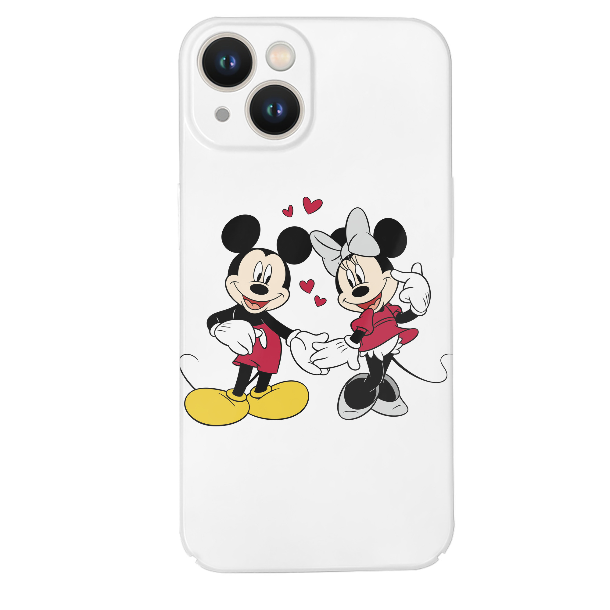 （画像用） ミッキーマウス Mickey Mouse 【iPhone 14シリーズ対応】ハードケース