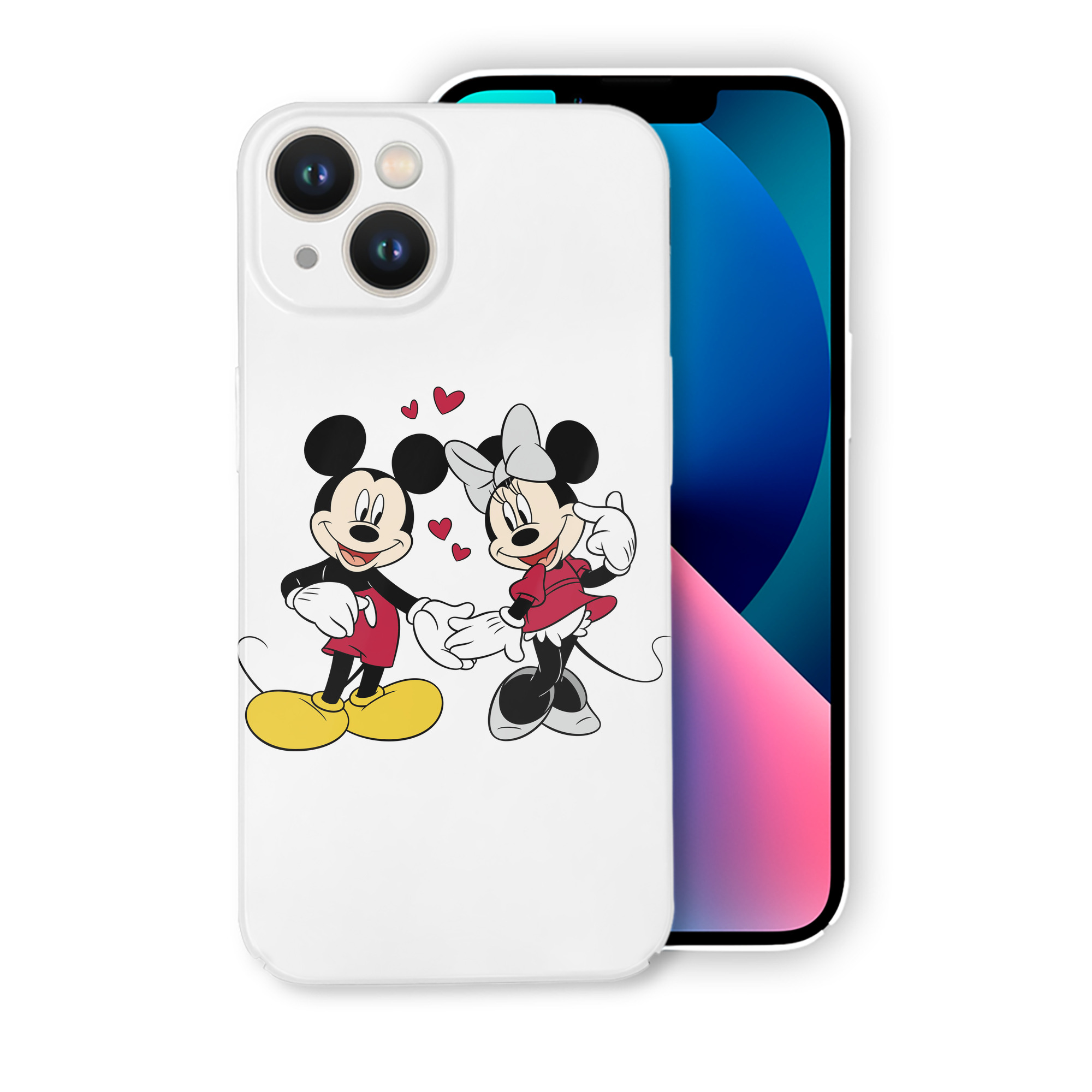 （画像用） ミッキーマウス Mickey Mouse 【iPhone 14シリーズ対応】ハードケース