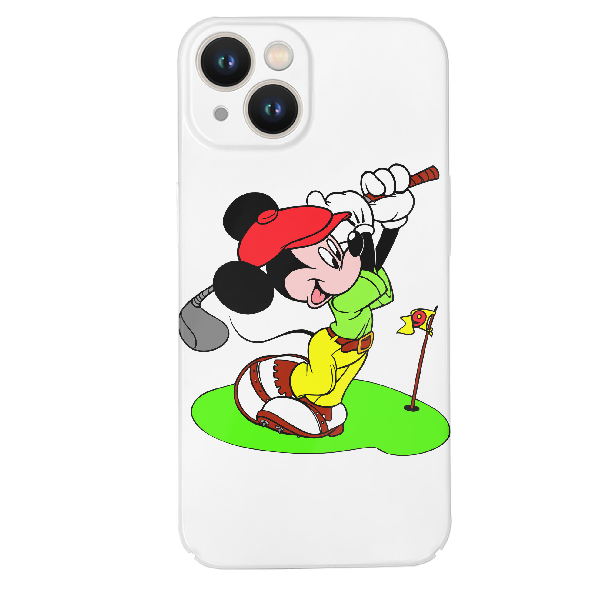 （画像用） ミッキーマウス Mickey Mouse 【iPhone 14シリーズ対応】ハードケース