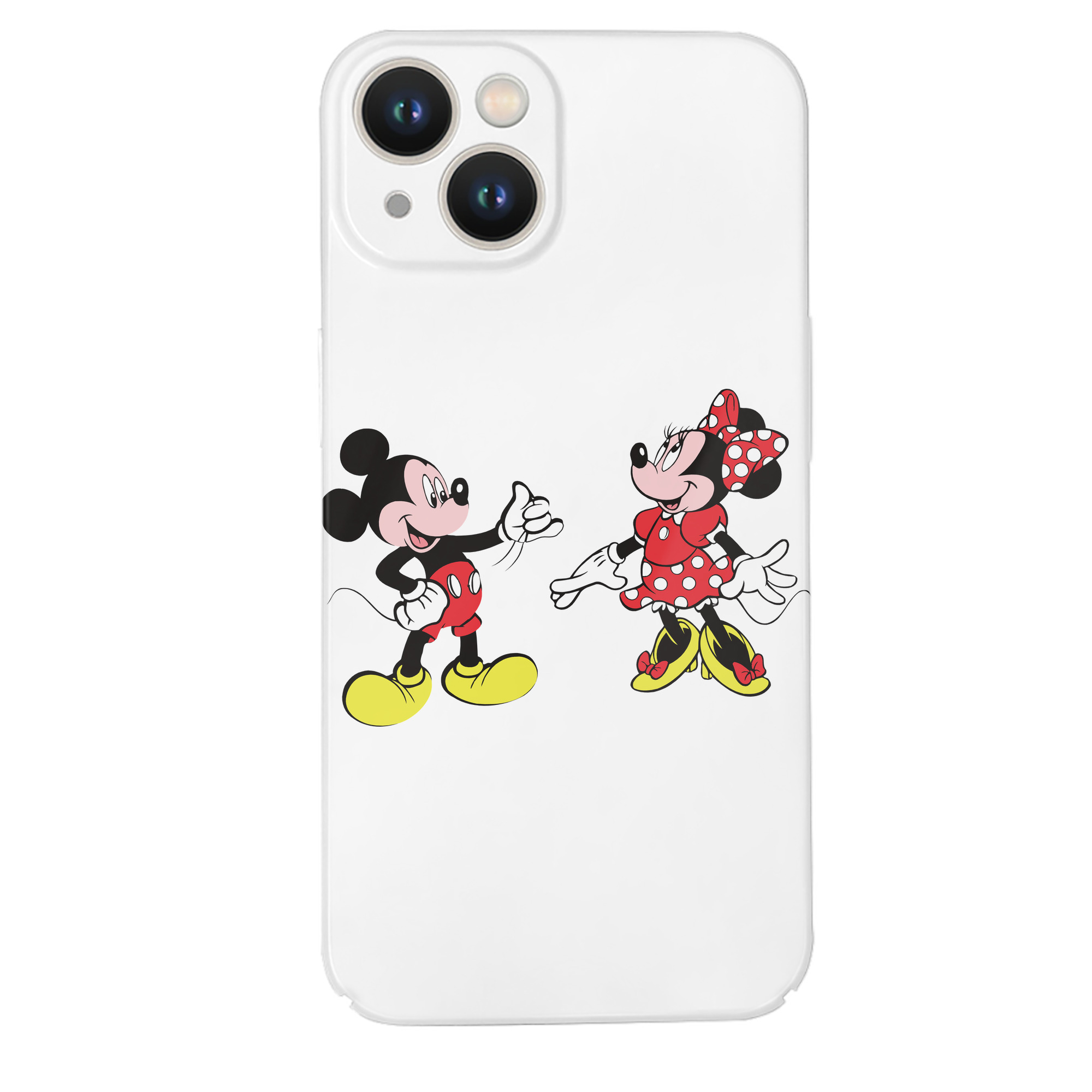 （画像用） ミッキーマウス Mickey Mouse 【iPhone 14シリーズ対応】ハードケース