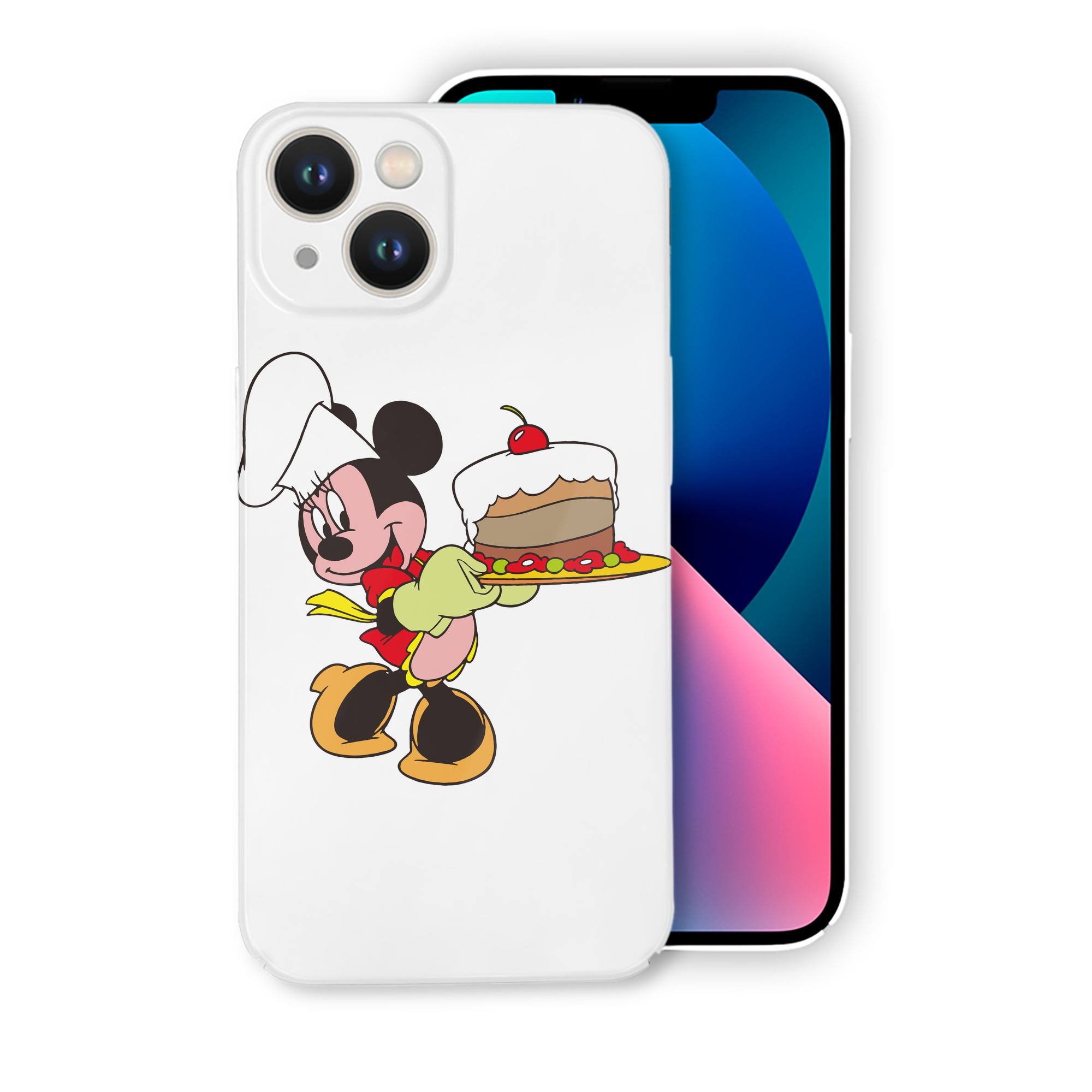 （画像用） ミッキーマウス Mickey Mouse 【iPhone 14シリーズ対応】ハードケース