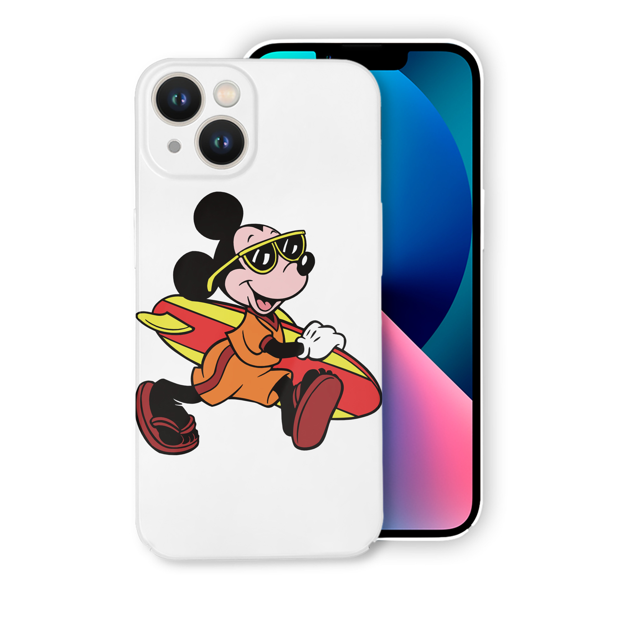 （画像用） ミッキーマウス Mickey Mouse 【iPhone 14シリーズ対応】ハードケース