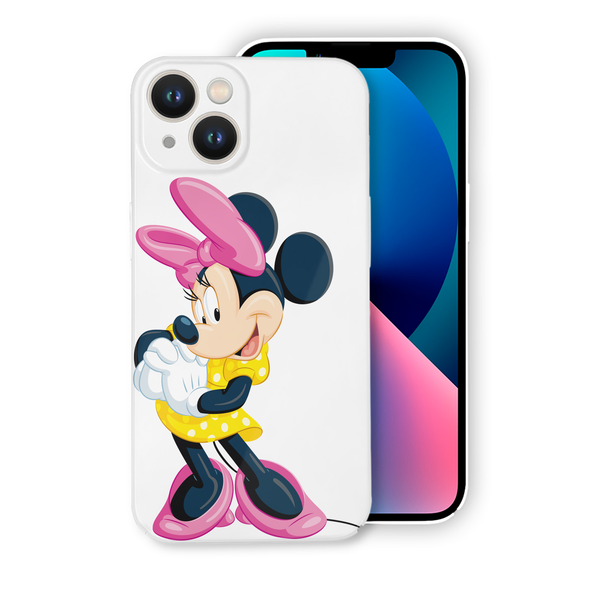 （画像用） ミッキーマウス Mickey Mouse 【iPhone 14シリーズ対応】ハードケース