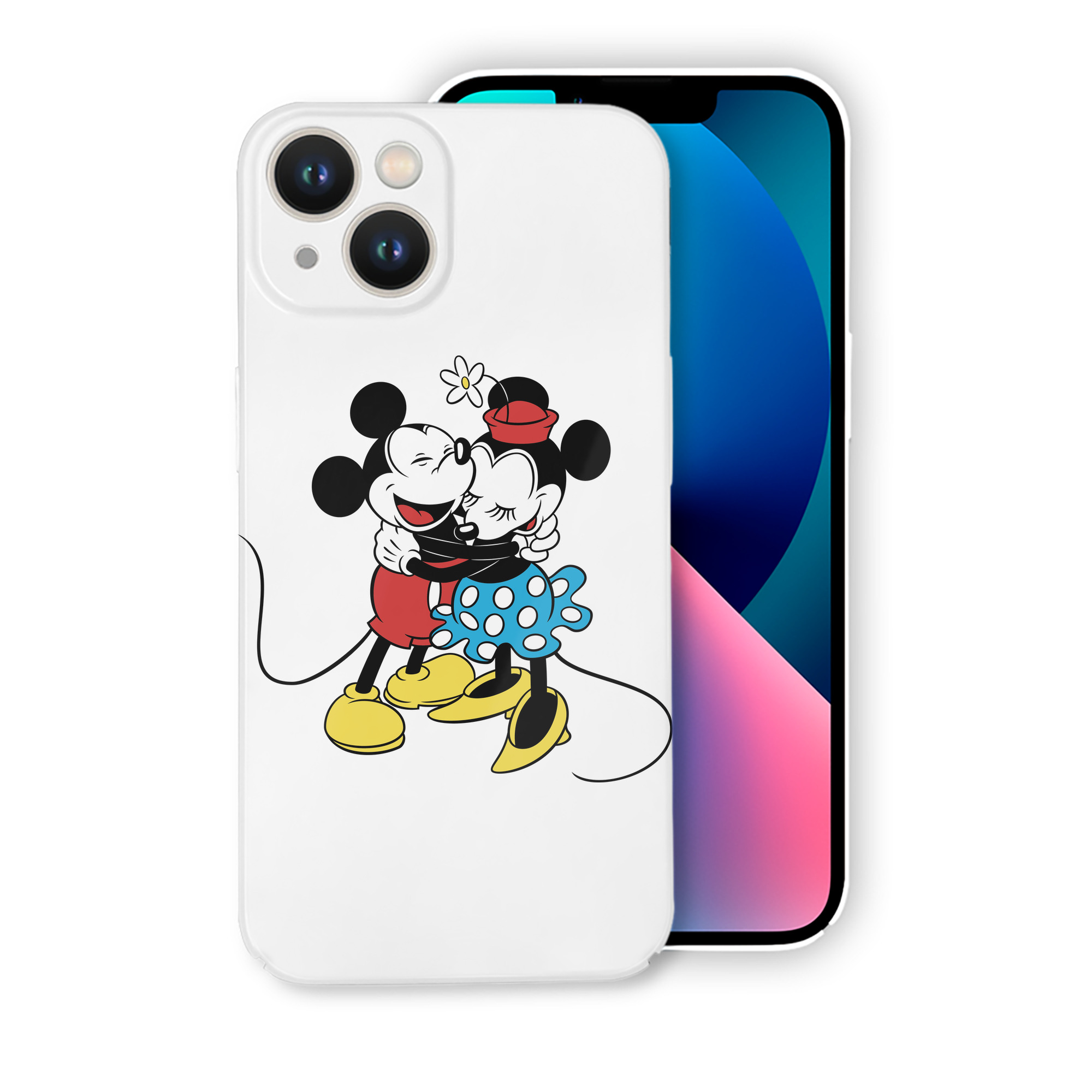 （画像用） ミッキーマウス Mickey Mouse 【iPhone 14シリーズ対応】ハードケース