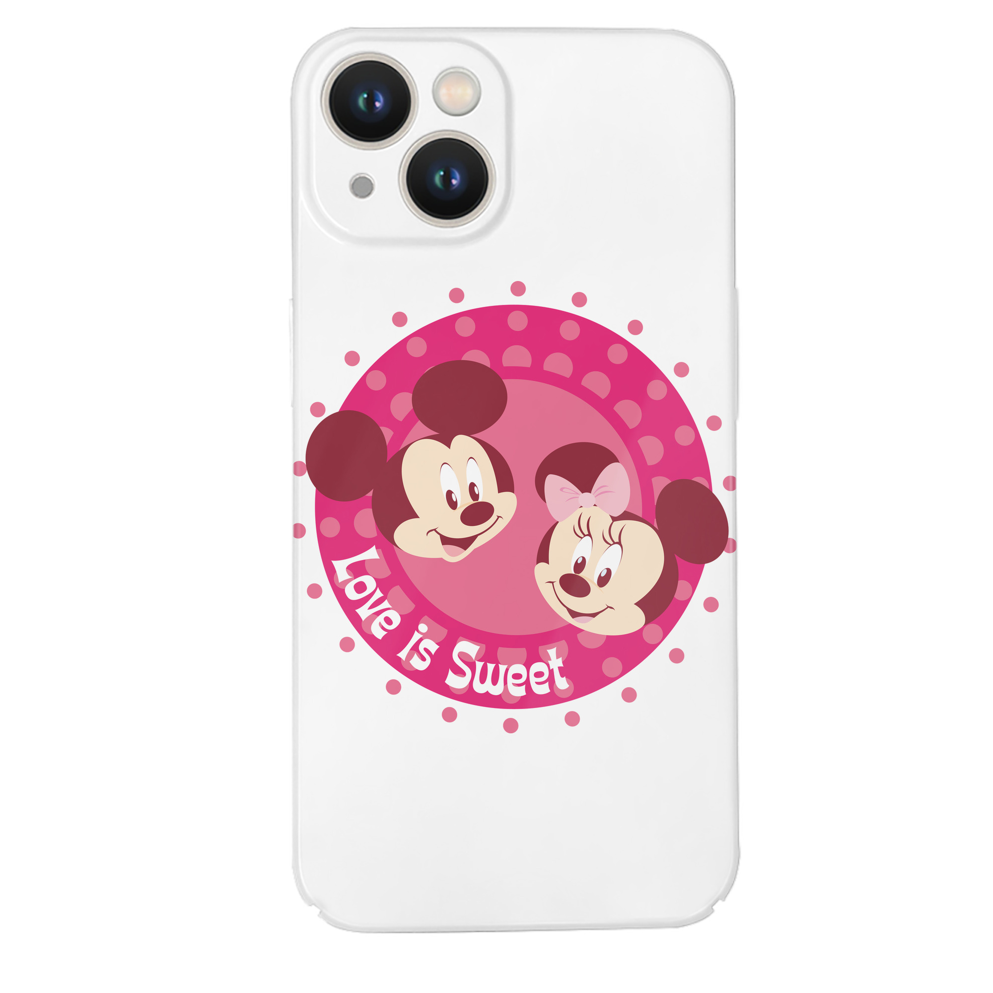 （画像用） ミッキーマウス Mickey Mouse 【iPhone 14シリーズ対応】ハードケース