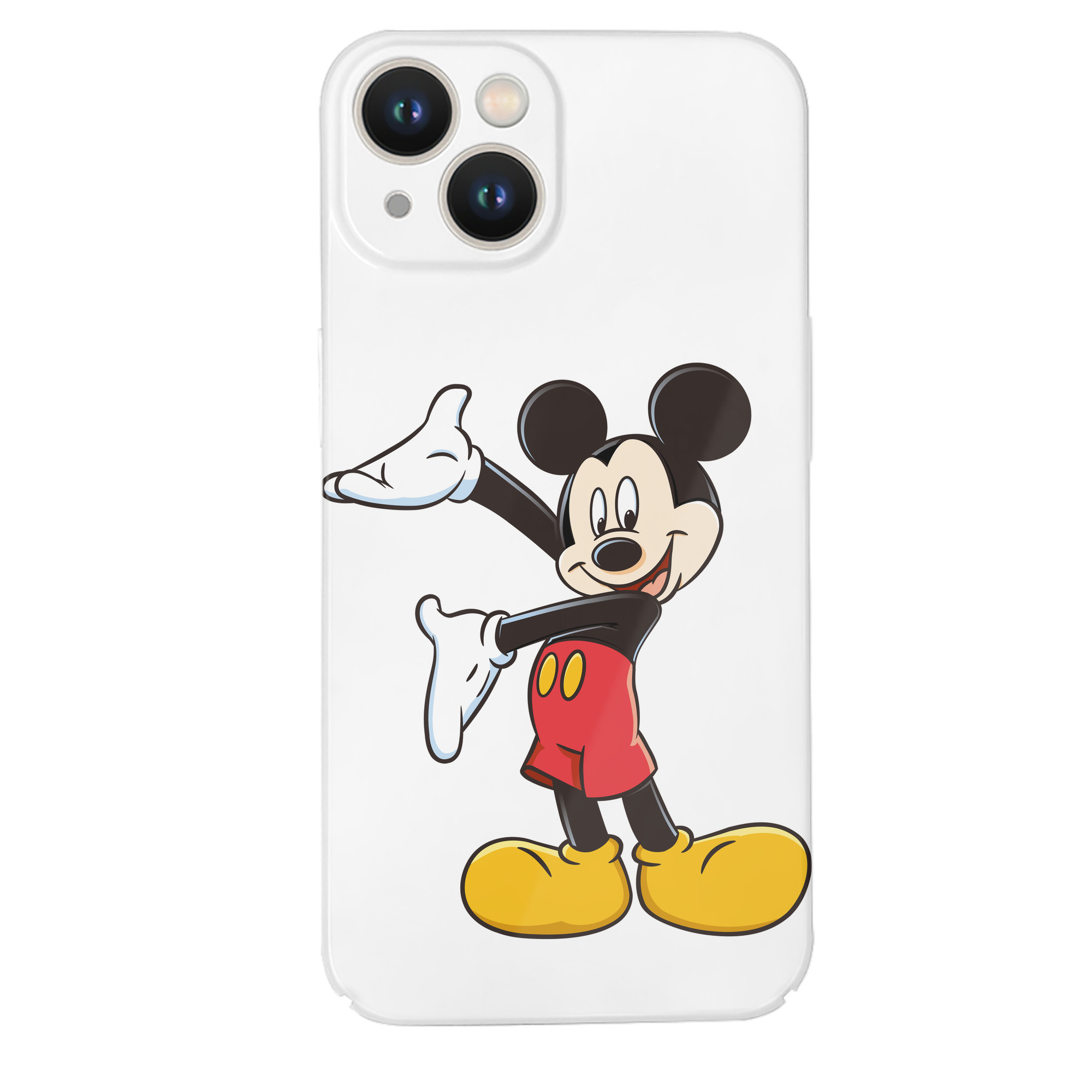 （画像用） ミッキーマウス Mickey Mouse 【iPhone 14シリーズ対応】ハードケース