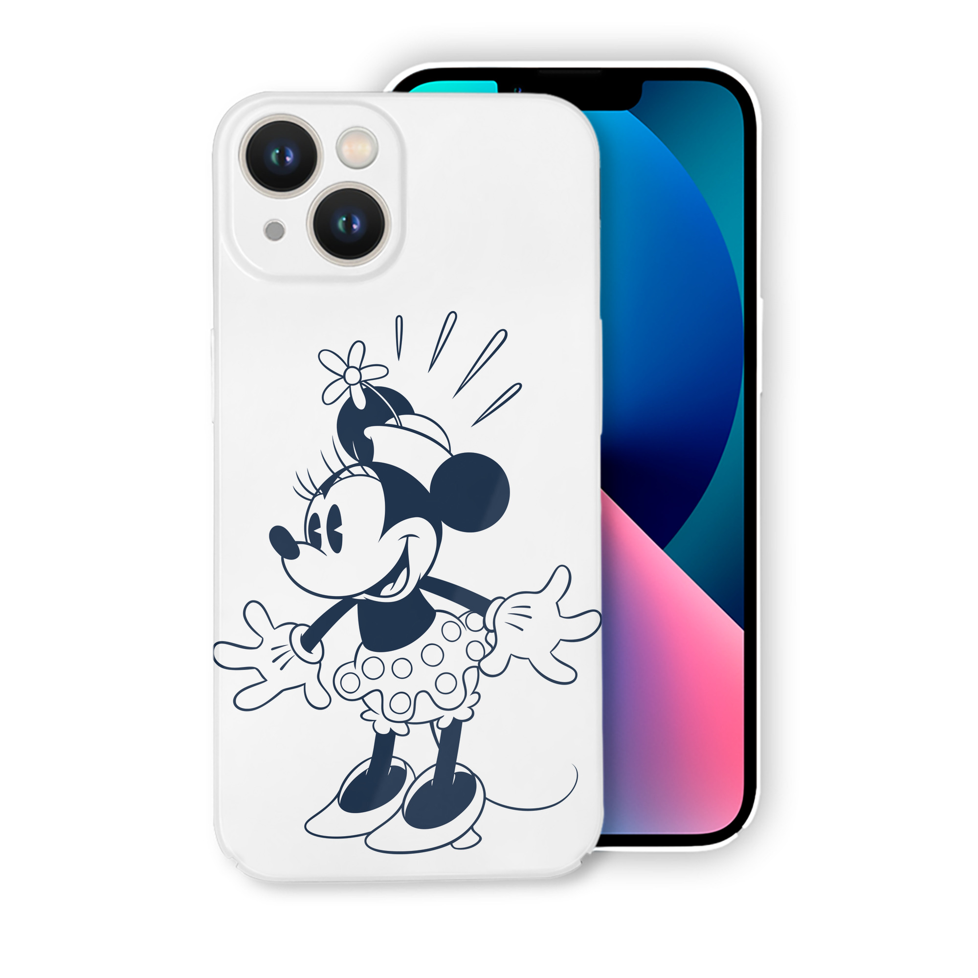 （画像用） ミッキーマウス Mickey Mouse 【iPhone 14シリーズ対応】ハードケース