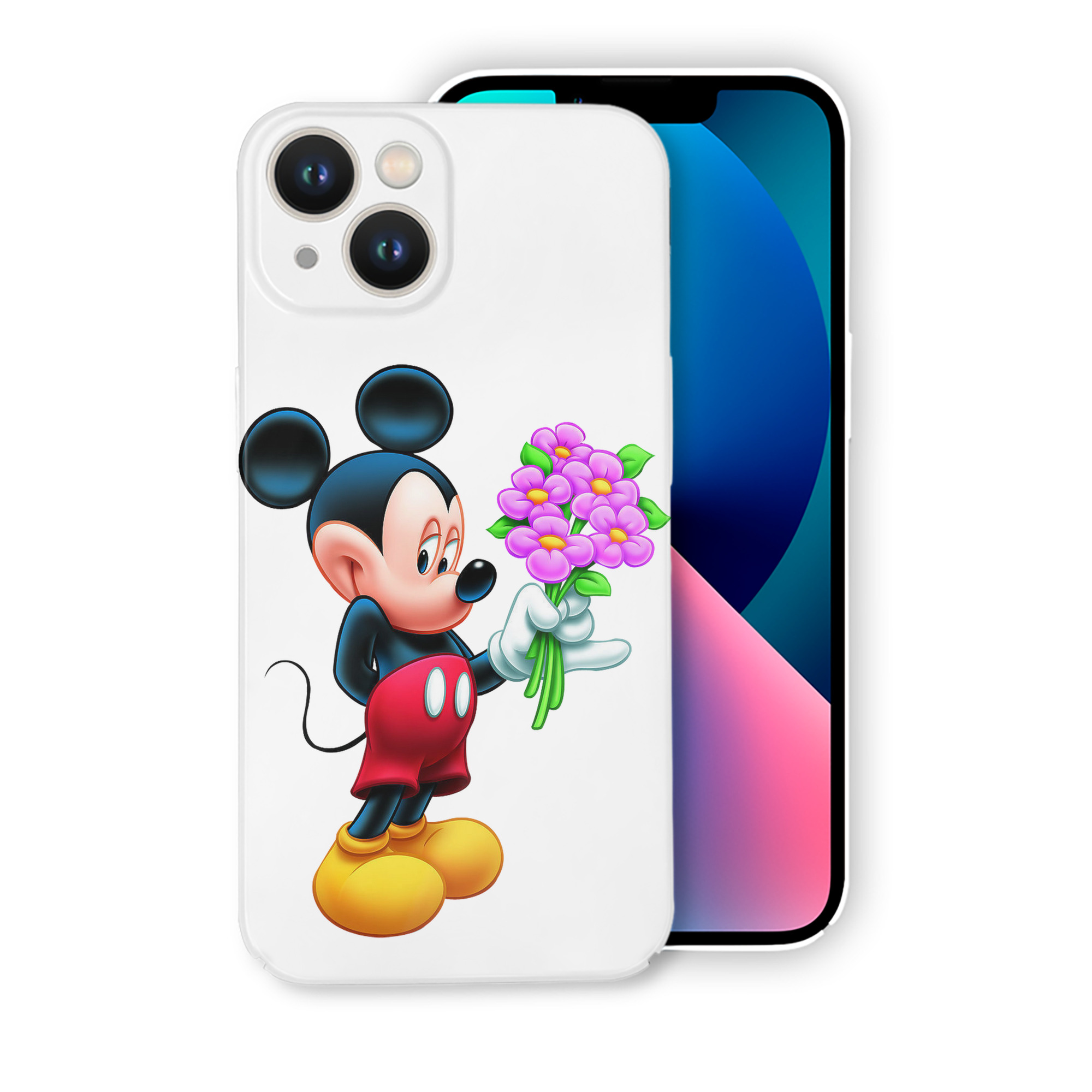 （画像用） ミッキーマウス Mickey Mouse 【iPhone 14シリーズ対応】ハードケース