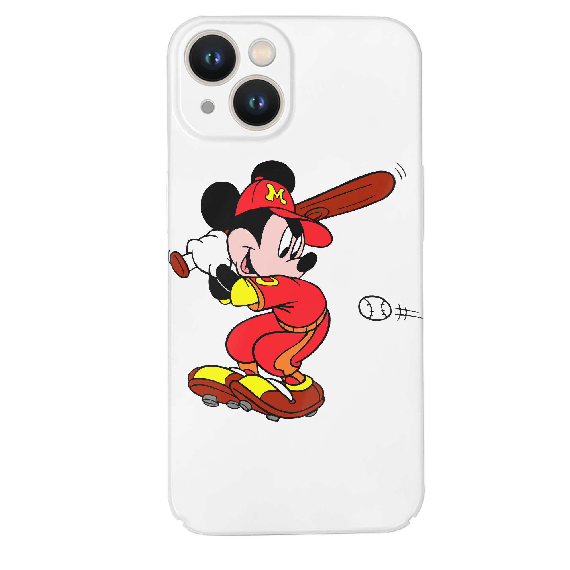 （画像用） ミッキーマウス Mickey Mouse 【iPhone 14シリーズ対応】ハードケース
