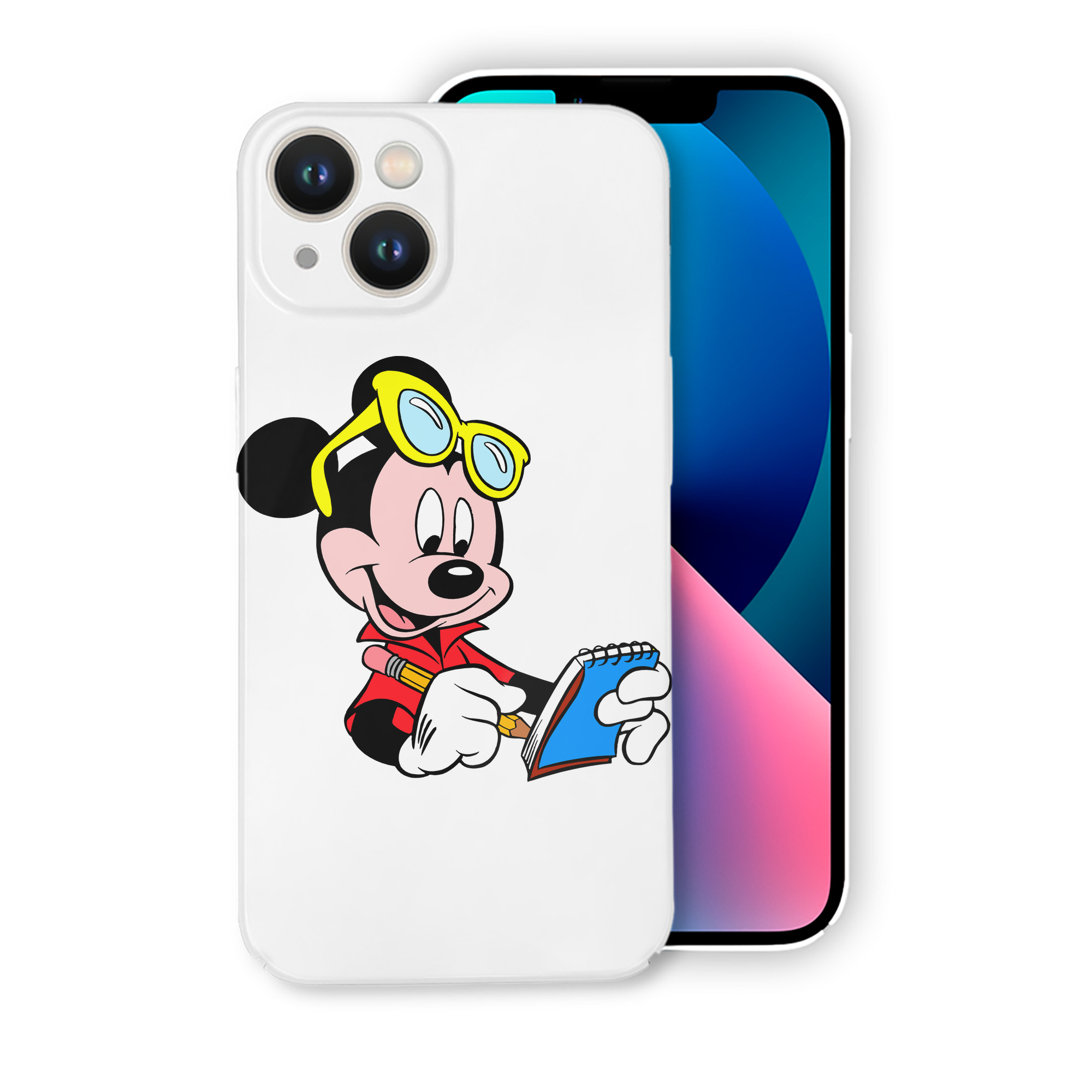 （画像用） ミッキーマウス Mickey Mouse 【iPhone 14シリーズ対応】ハードケース