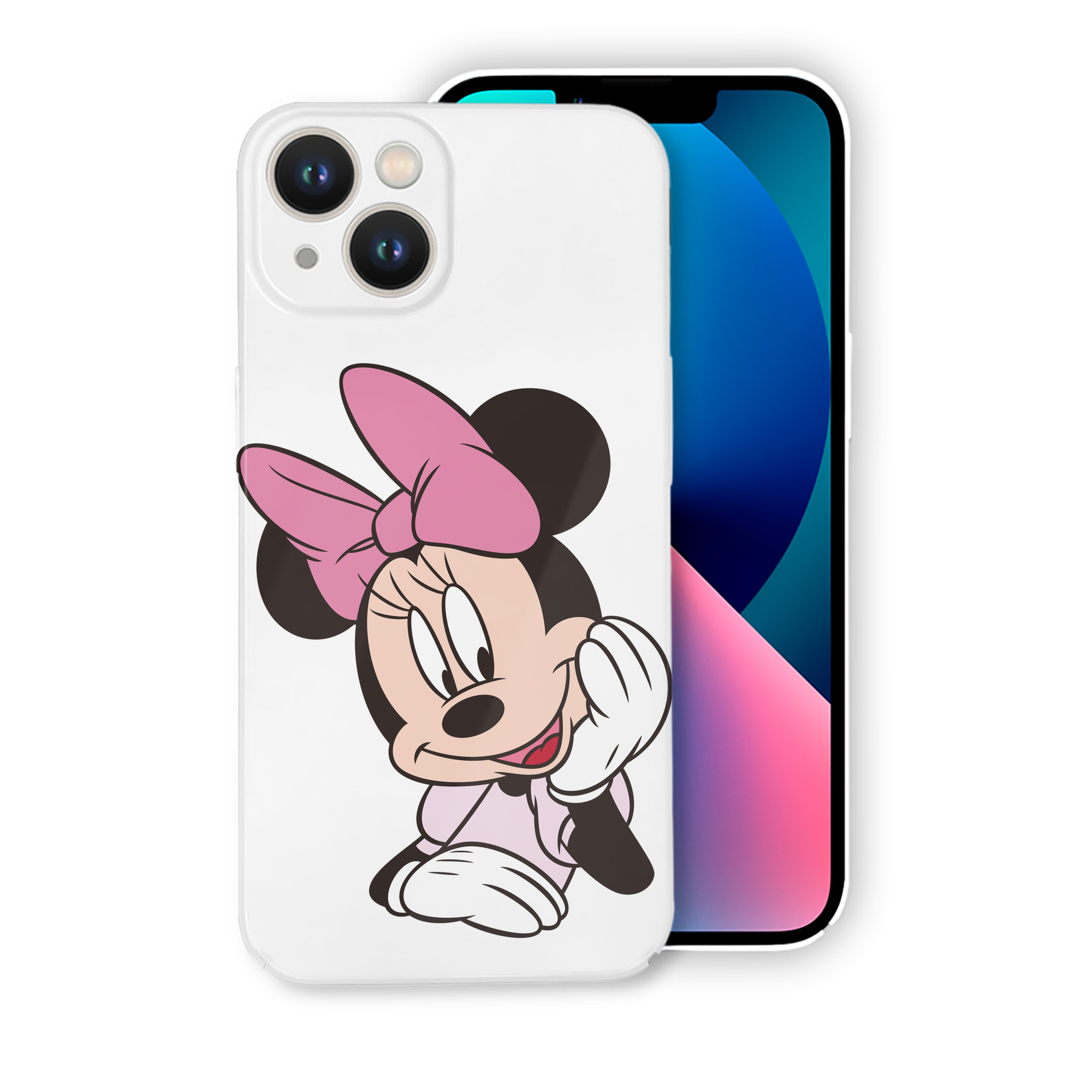 （画像用） ミッキーマウス Mickey Mouse 【iPhone 14シリーズ対応】ハードケース