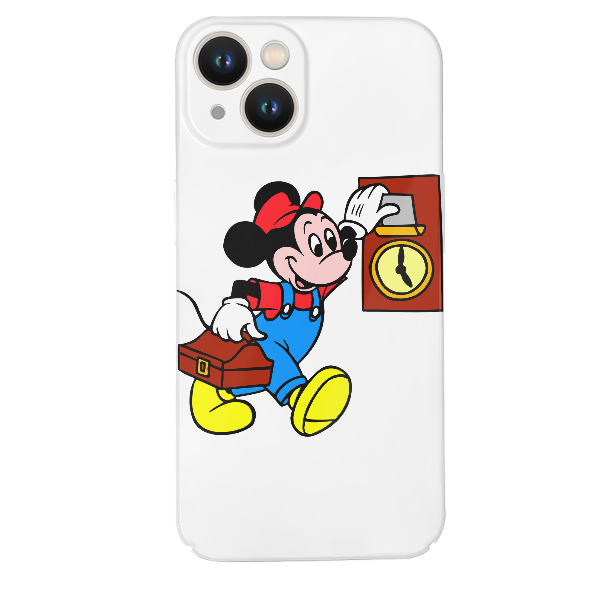 （画像用） ミッキーマウス Mickey Mouse 【iPhone 14シリーズ対応】ハードケース