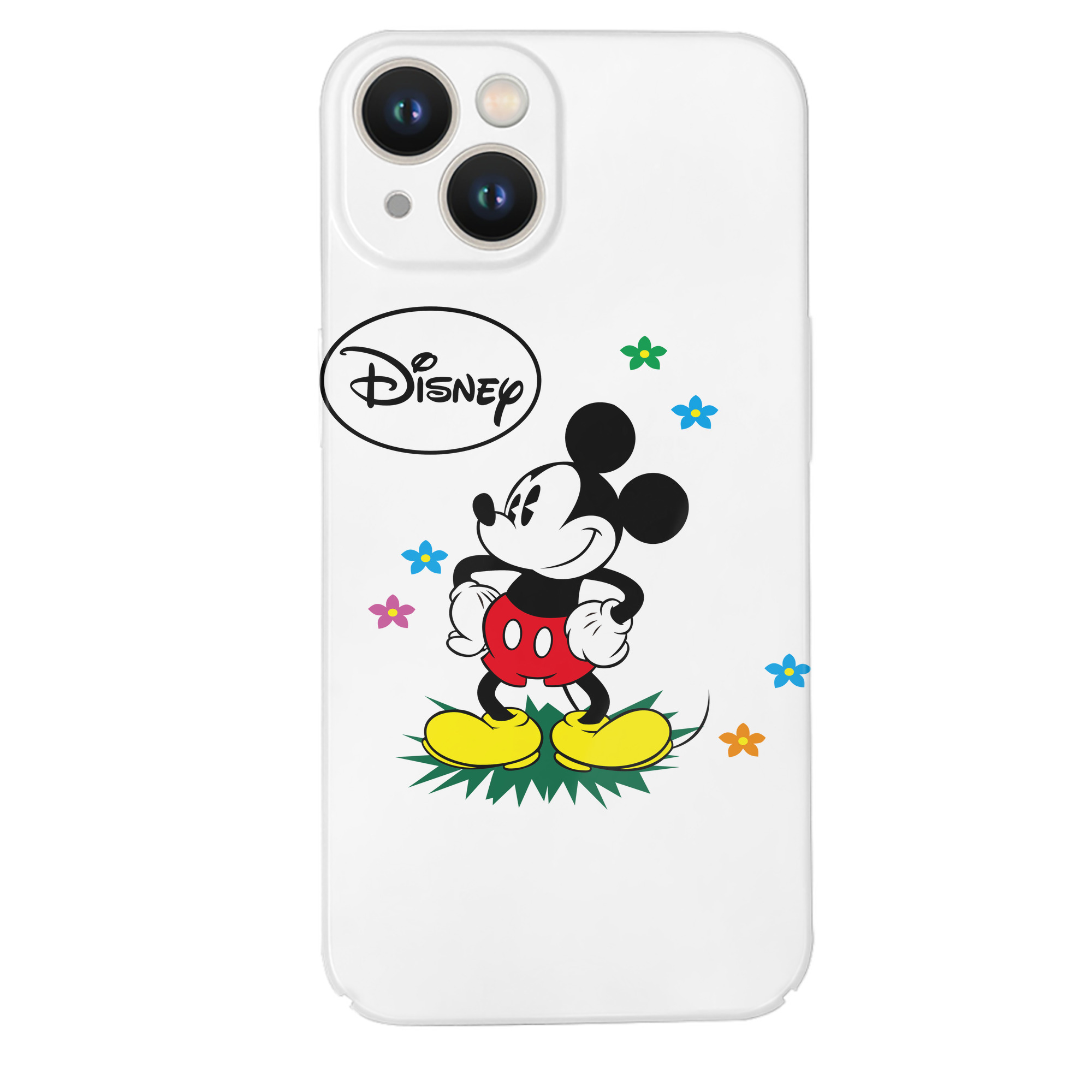 （画像用） ミッキーマウス Mickey Mouse 【iPhone 14シリーズ対応】ハードケース