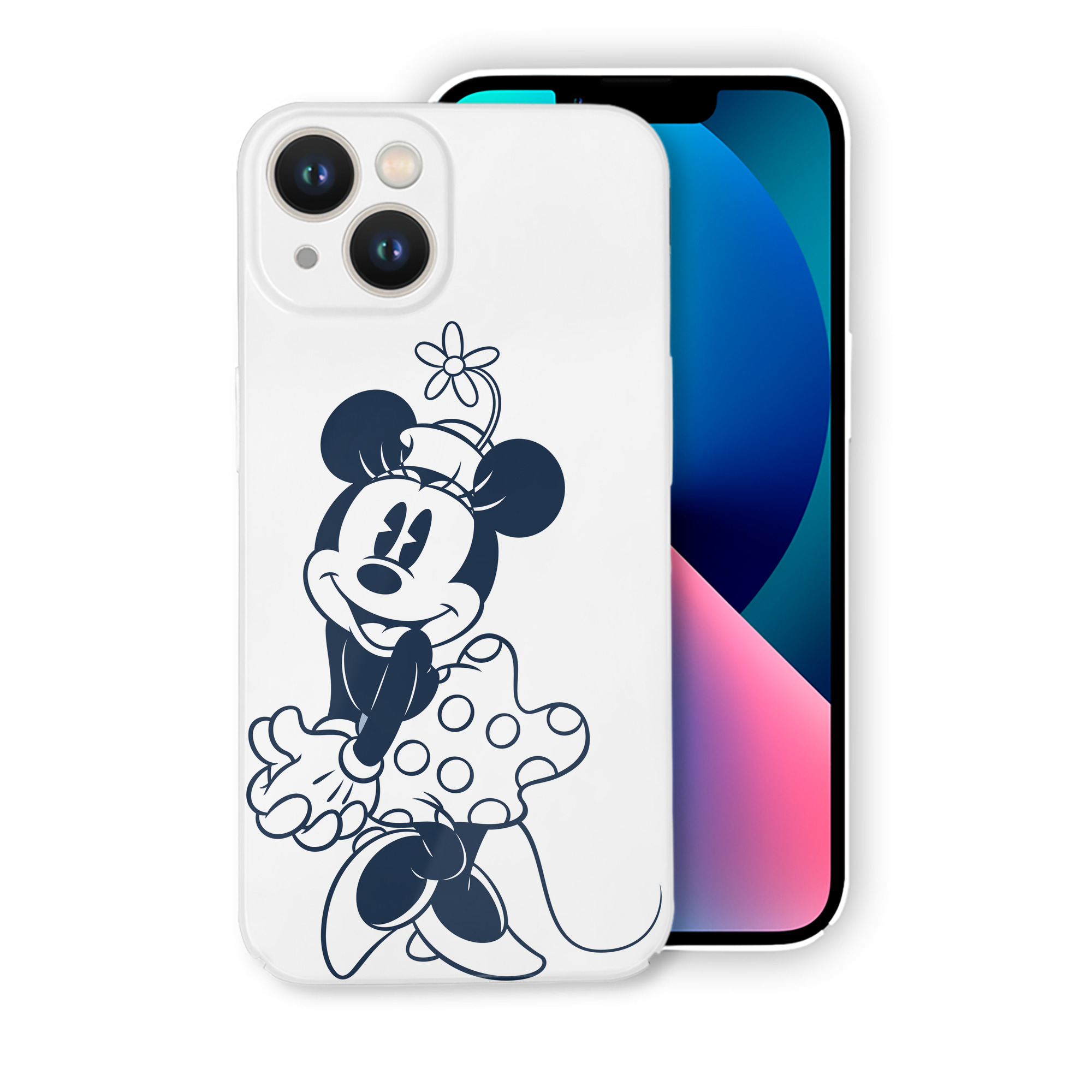 （画像用） ミッキーマウス Mickey Mouse 【iPhone 14シリーズ対応】ハードケース