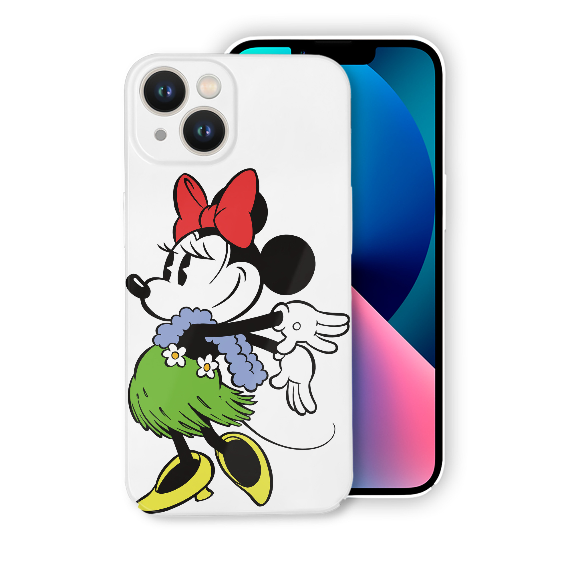 （画像用） ミッキーマウス Mickey Mouse 【iPhone 14シリーズ対応】ハードケース