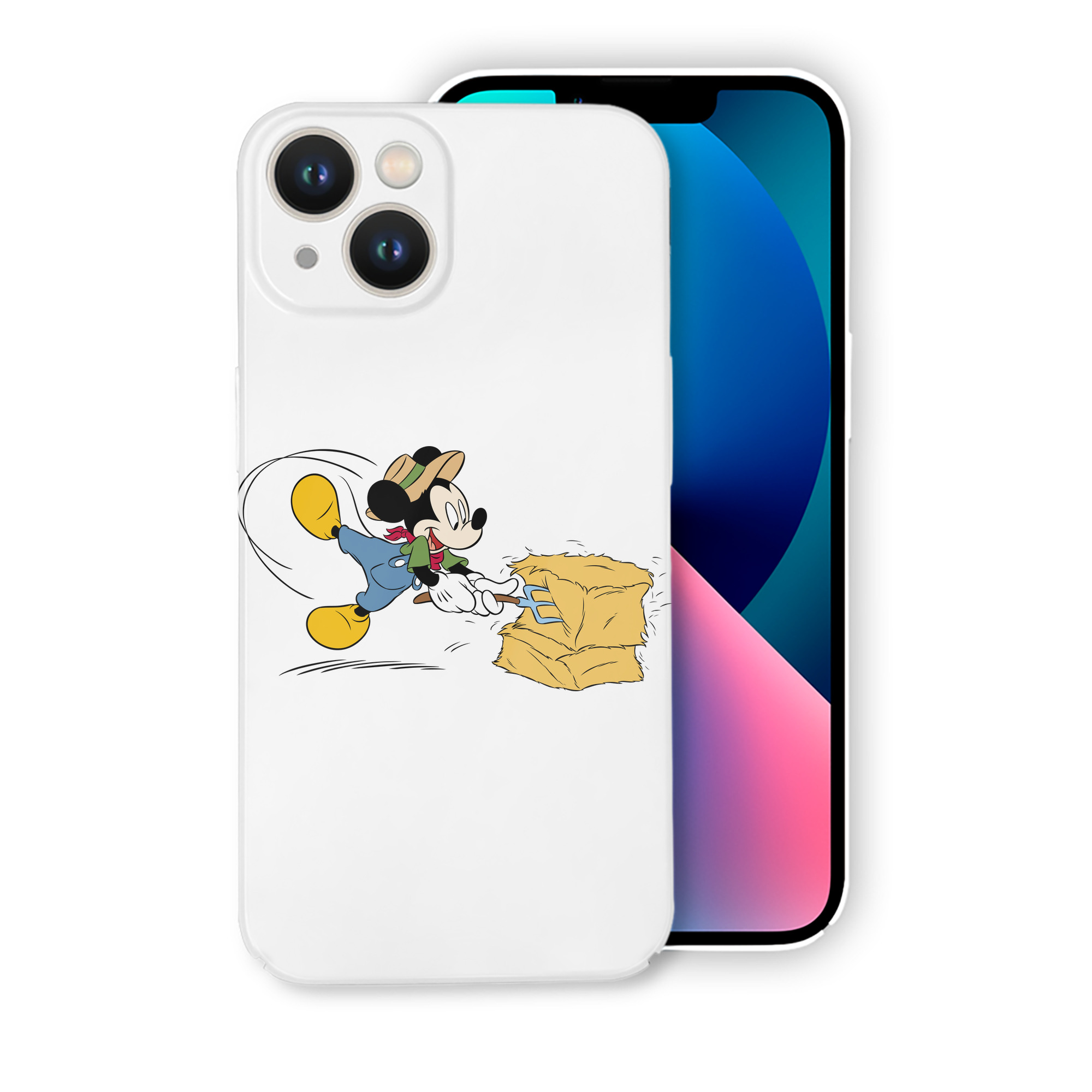 （画像用） ミッキーマウス Mickey Mouse 【iPhone 14シリーズ対応】ハードケース