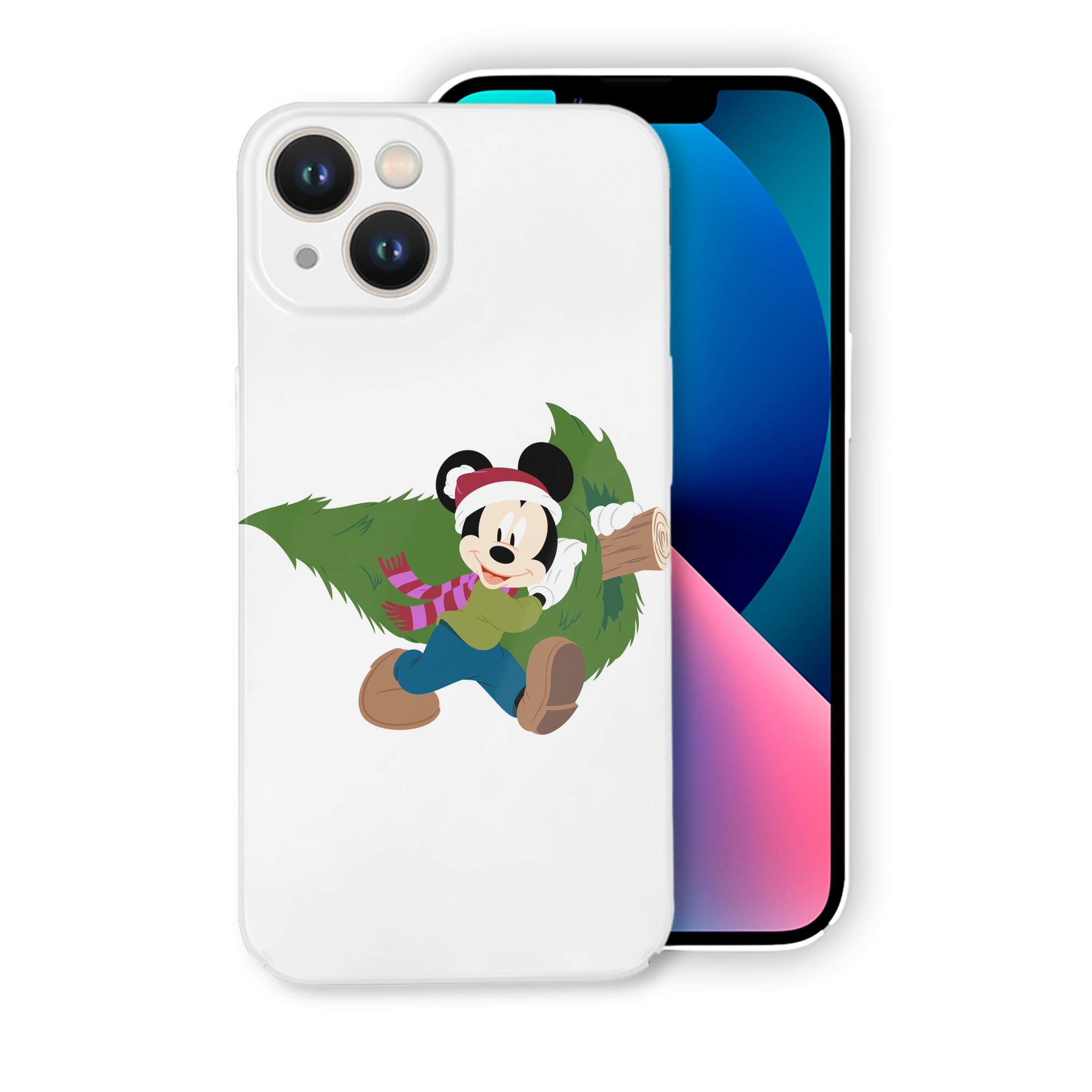 （画像用） ミッキーマウス Mickey Mouse 【iPhone 14シリーズ対応】ハードケース