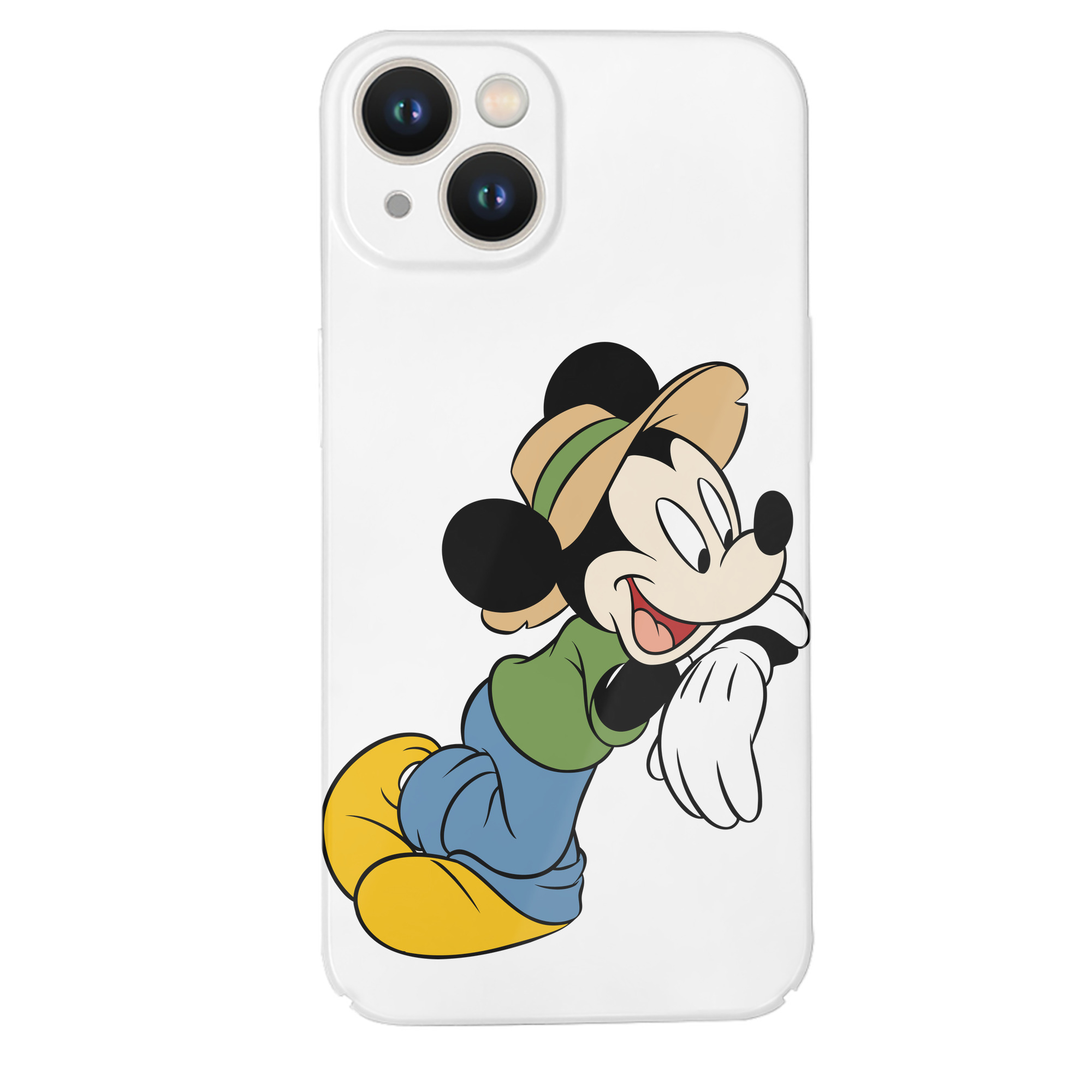 （画像用） ミッキーマウス Mickey Mouse 【iPhone 14シリーズ対応】ハードケース