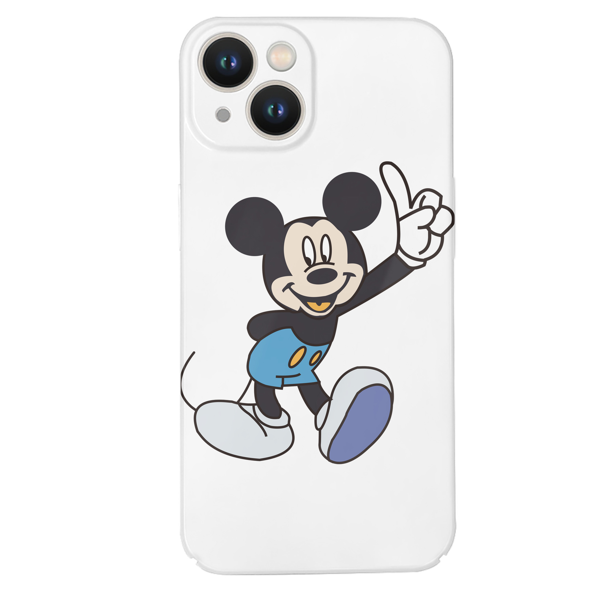 （画像用） ミッキーマウス Mickey Mouse 【iPhone 14シリーズ対応】ハードケース
