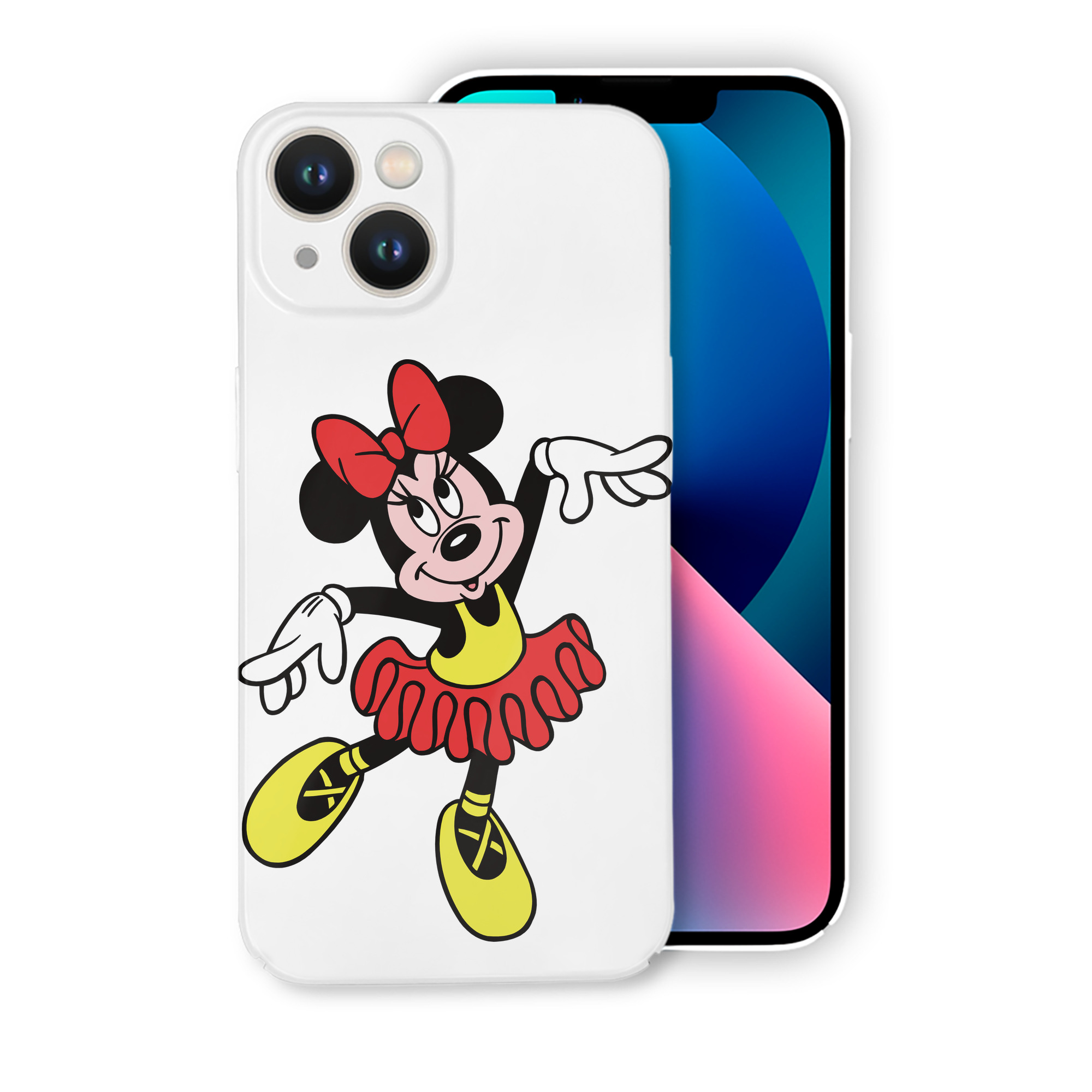 （画像用） ミッキーマウス Mickey Mouse 【iPhone 14シリーズ対応】ハードケース
