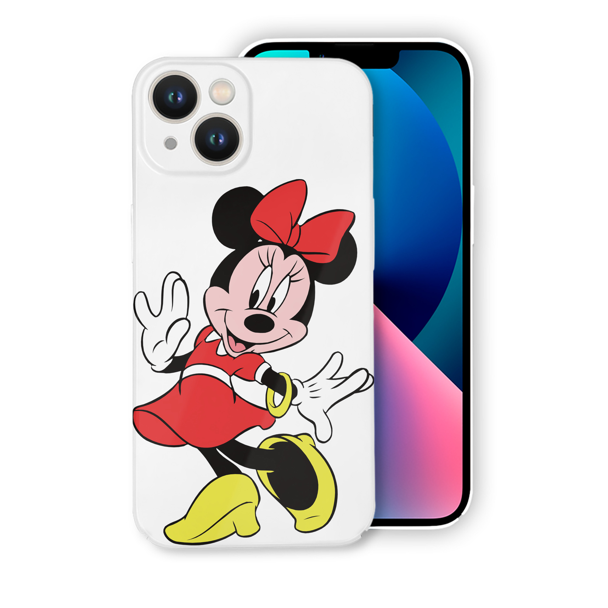 （画像用） ミッキーマウス Mickey Mouse 【iPhone 14シリーズ対応】ハードケース