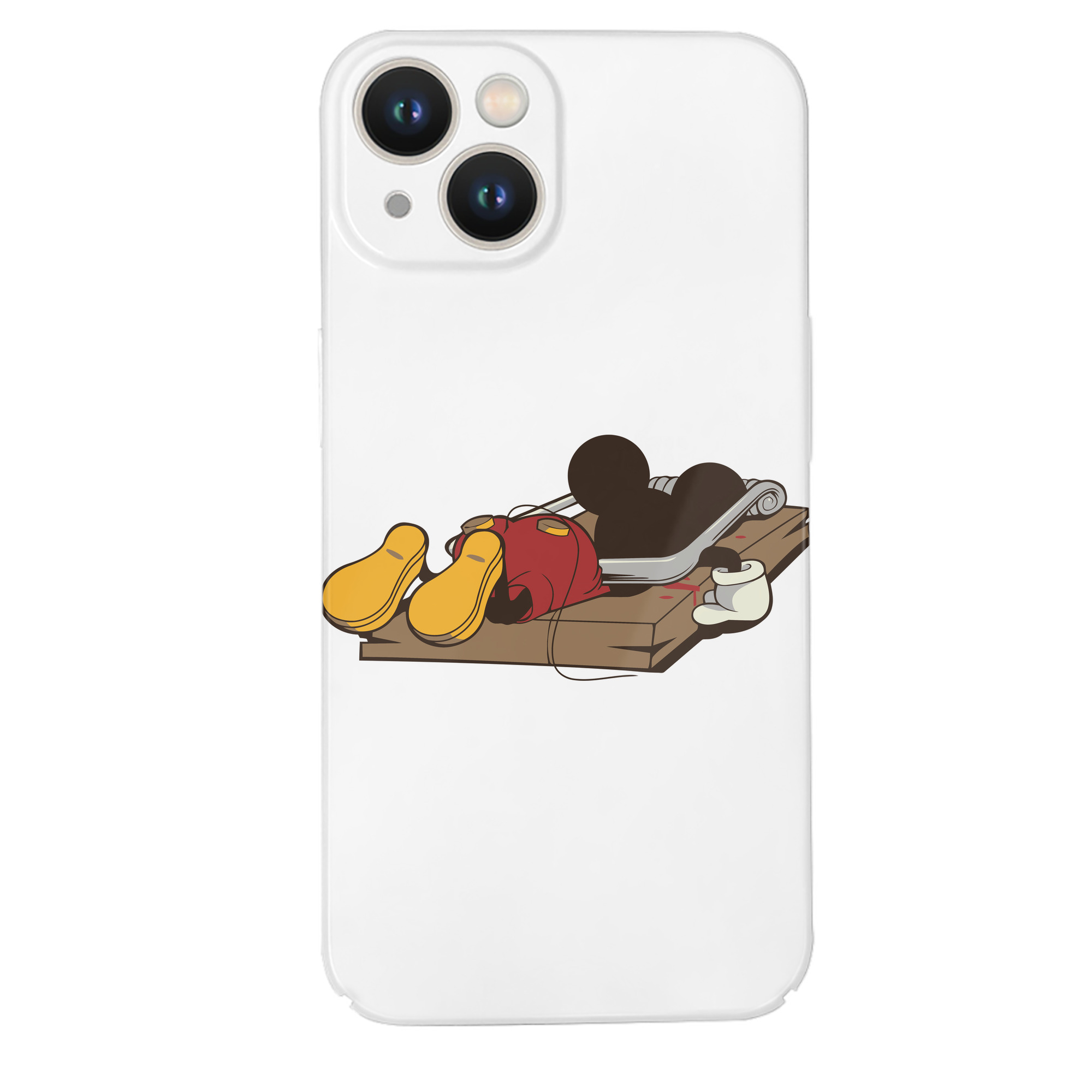 （画像用） ミッキーマウス Mickey Mouse 【iPhone 14シリーズ対応】ハードケース