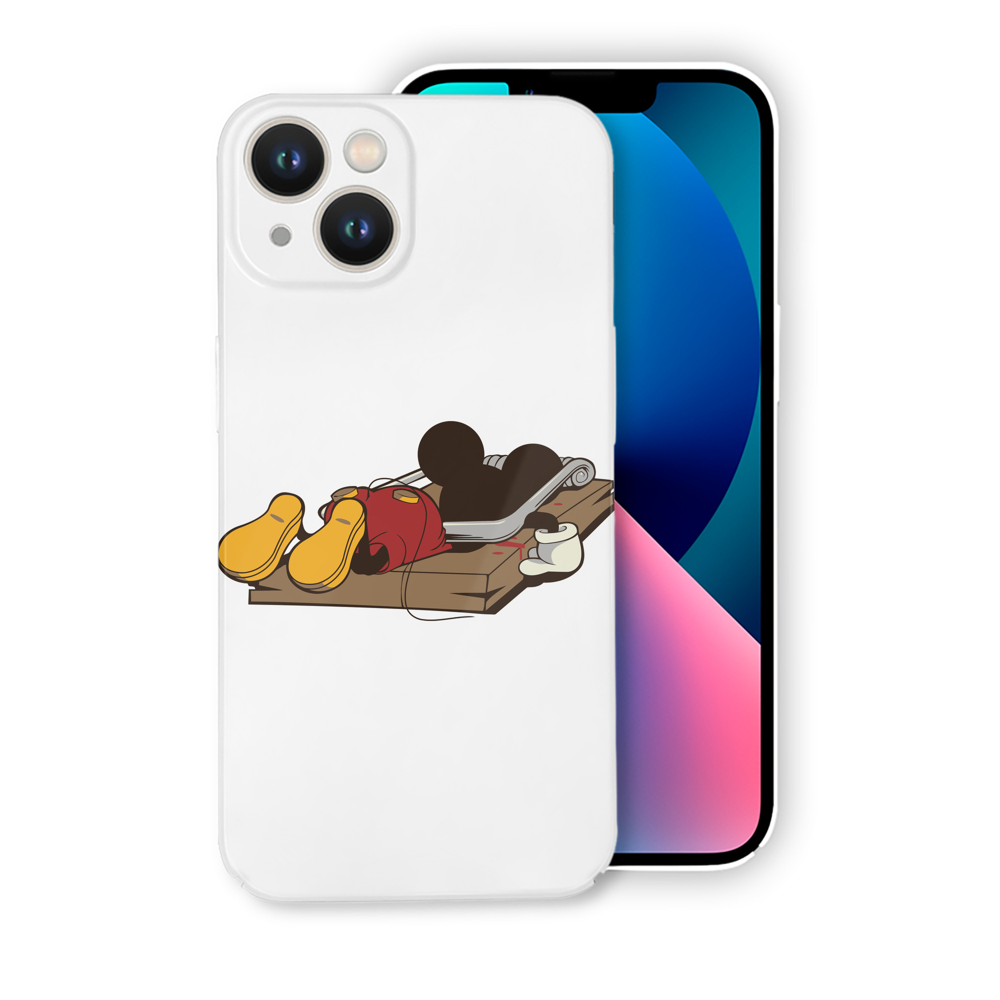 （画像用） ミッキーマウス Mickey Mouse 【iPhone 14シリーズ対応】ハードケース