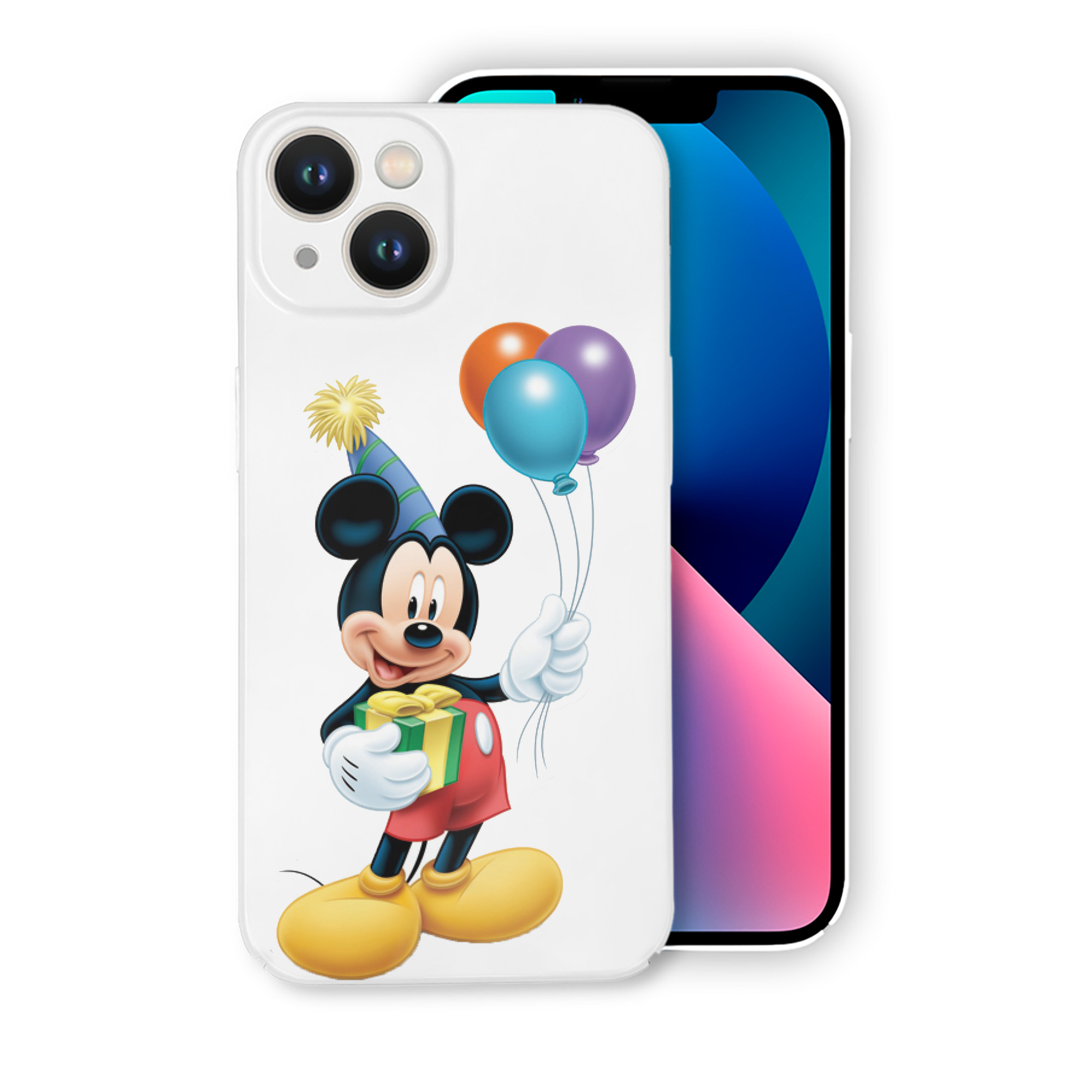 （画像用） ミッキーマウス Mickey Mouse 【iPhone 14シリーズ対応】ハードケース