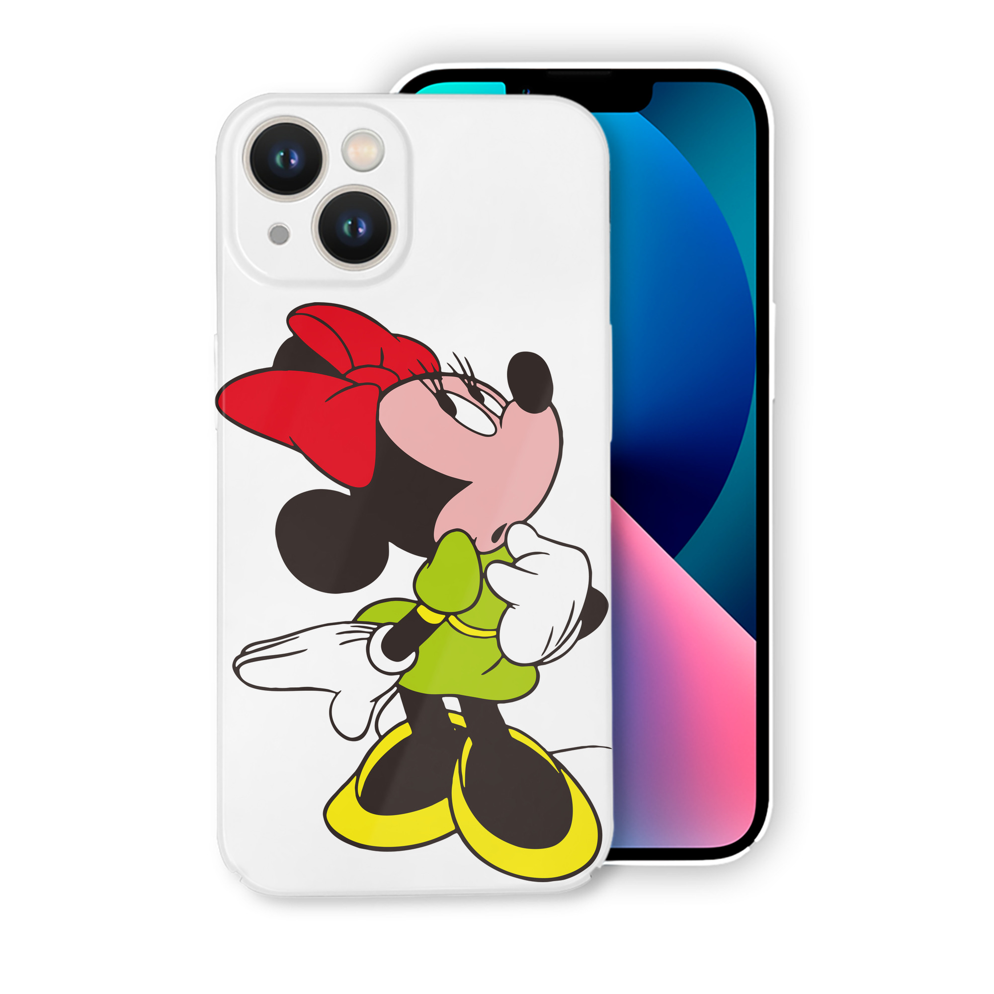 （画像用） ミッキーマウス Mickey Mouse 【iPhone 14シリーズ対応】ハードケース