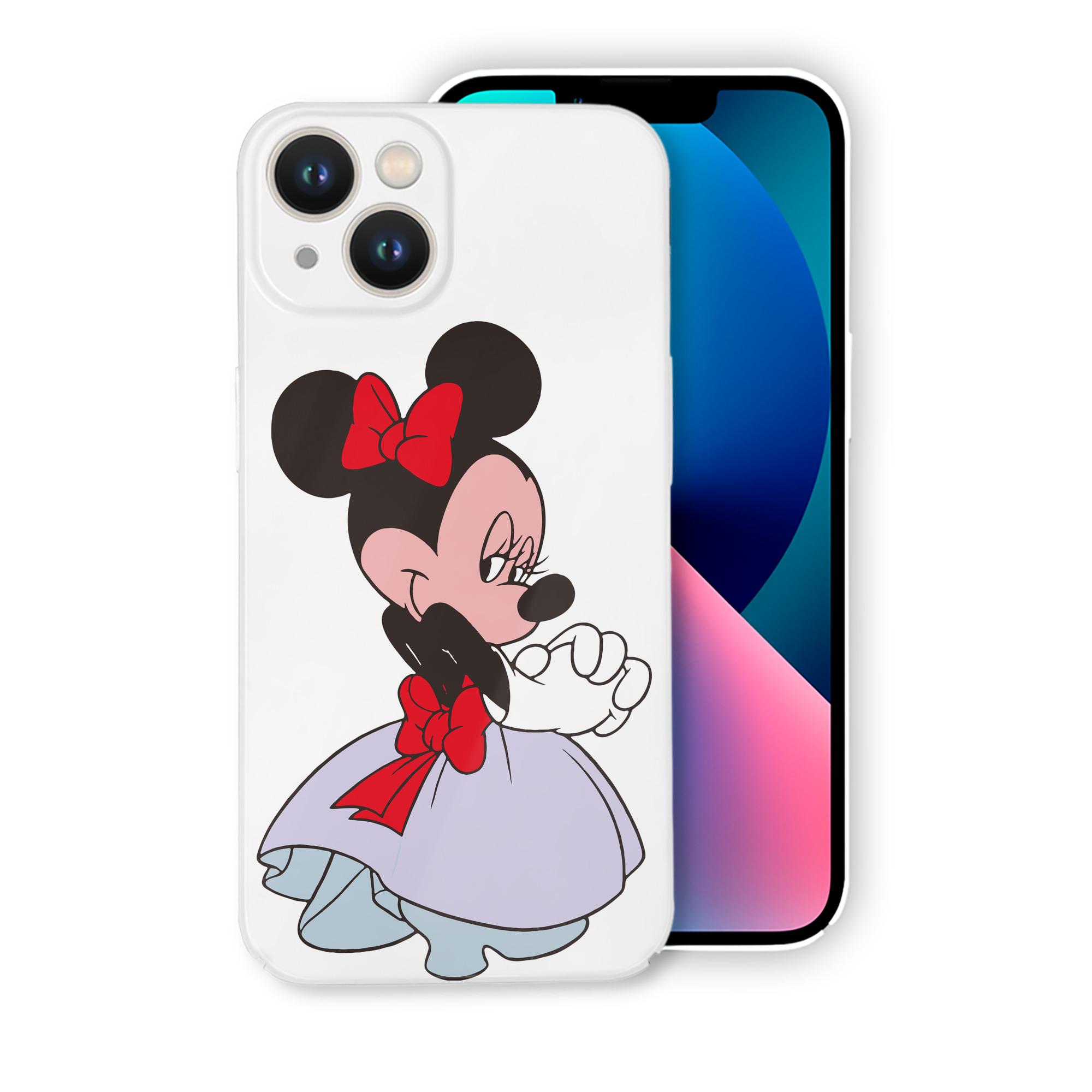 （画像用） ミッキーマウス Mickey Mouse 【iPhone 14シリーズ対応】ハードケース