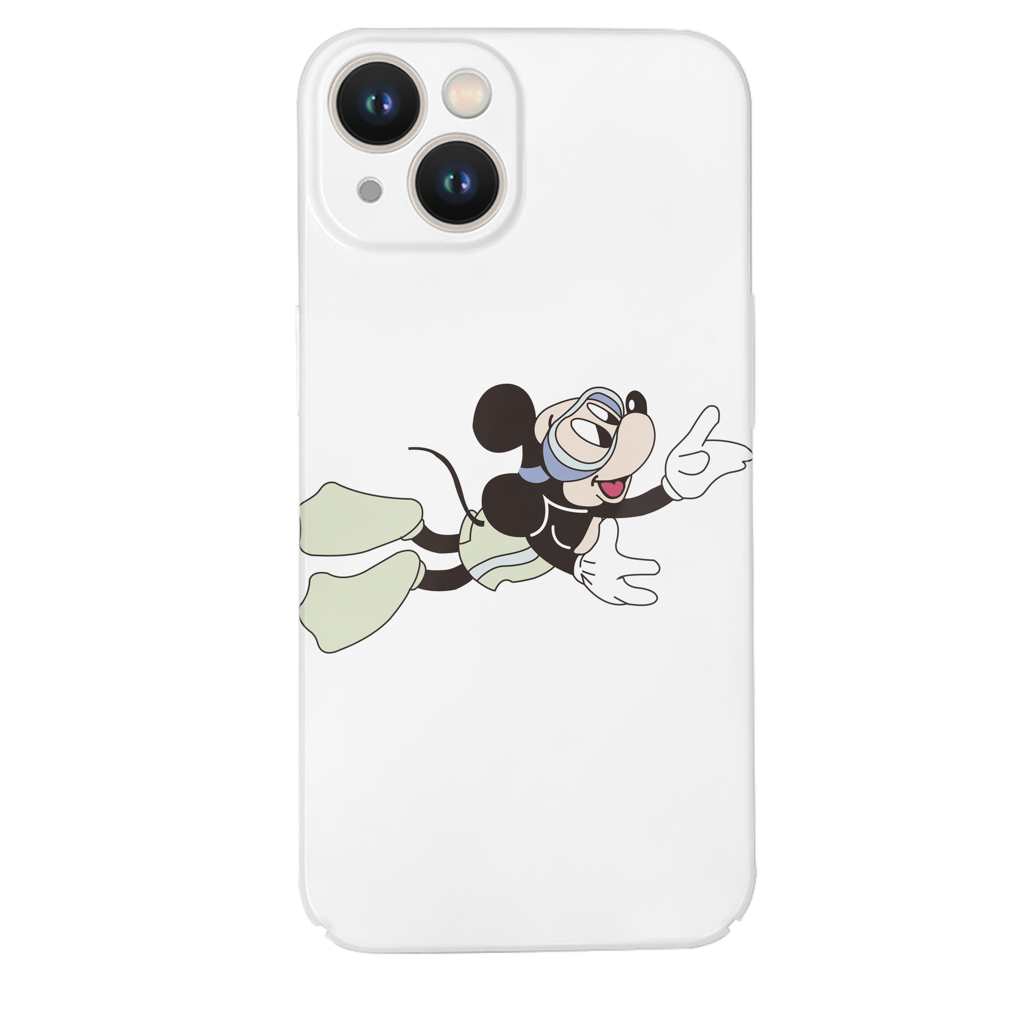（画像用） ミッキーマウス Mickey Mouse 【iPhone 14シリーズ対応】ハードケース