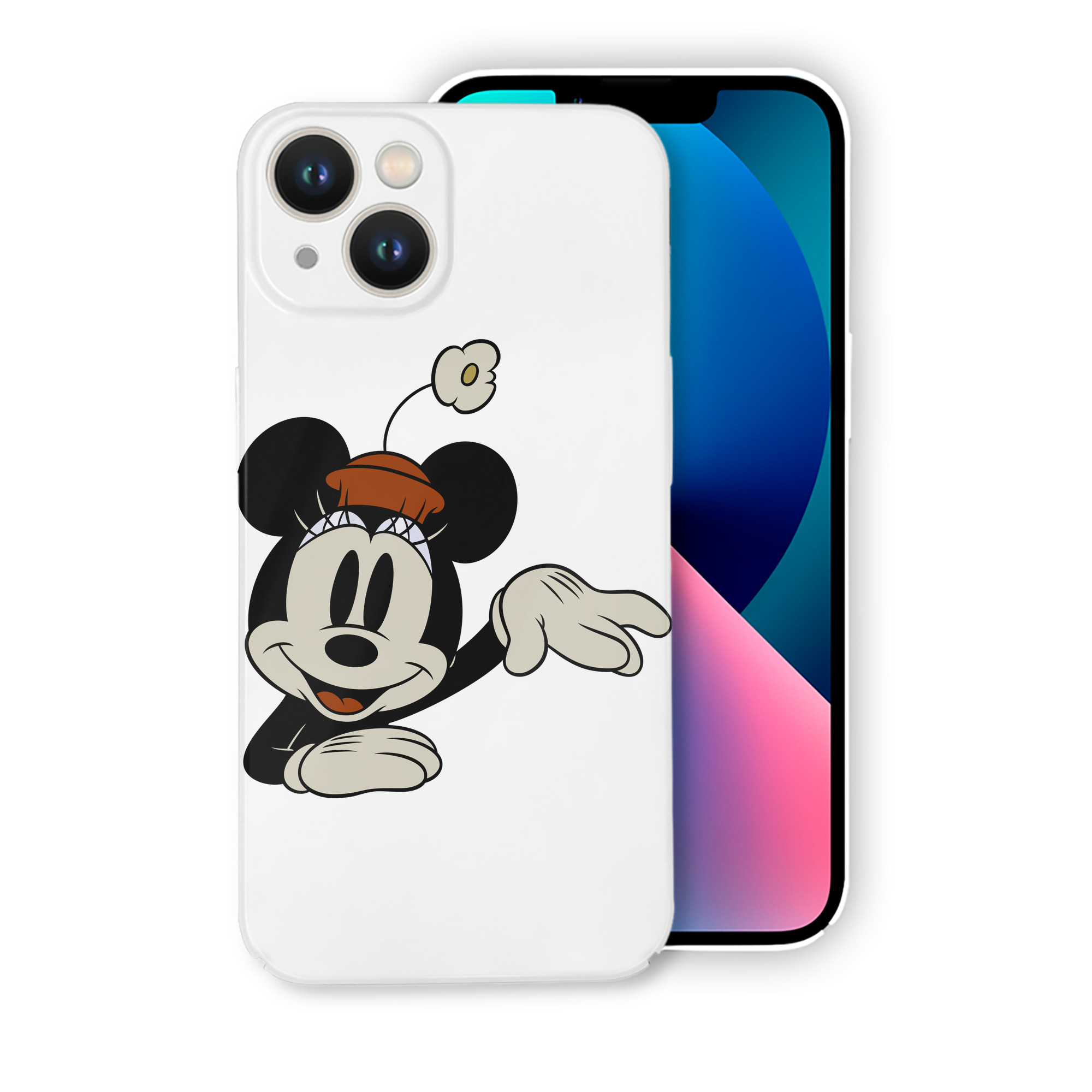 （画像用） ミッキーマウス Mickey Mouse 【iPhone 14シリーズ対応】ハードケース