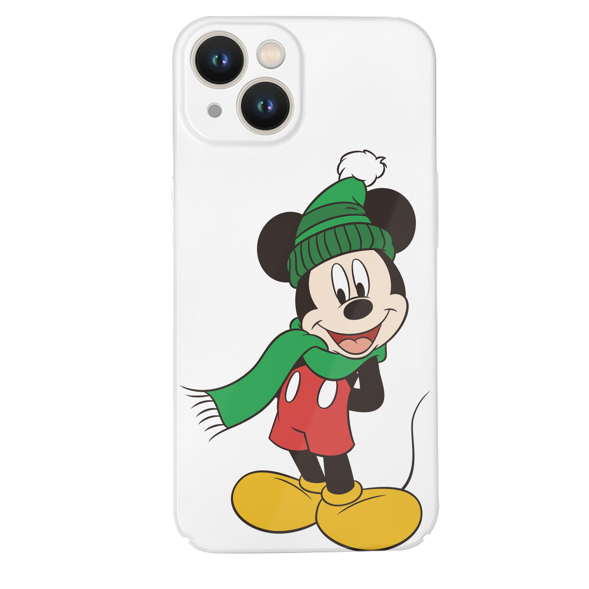 （画像用） ミッキーマウス Mickey Mouse 【iPhone 14シリーズ対応】ハードケース