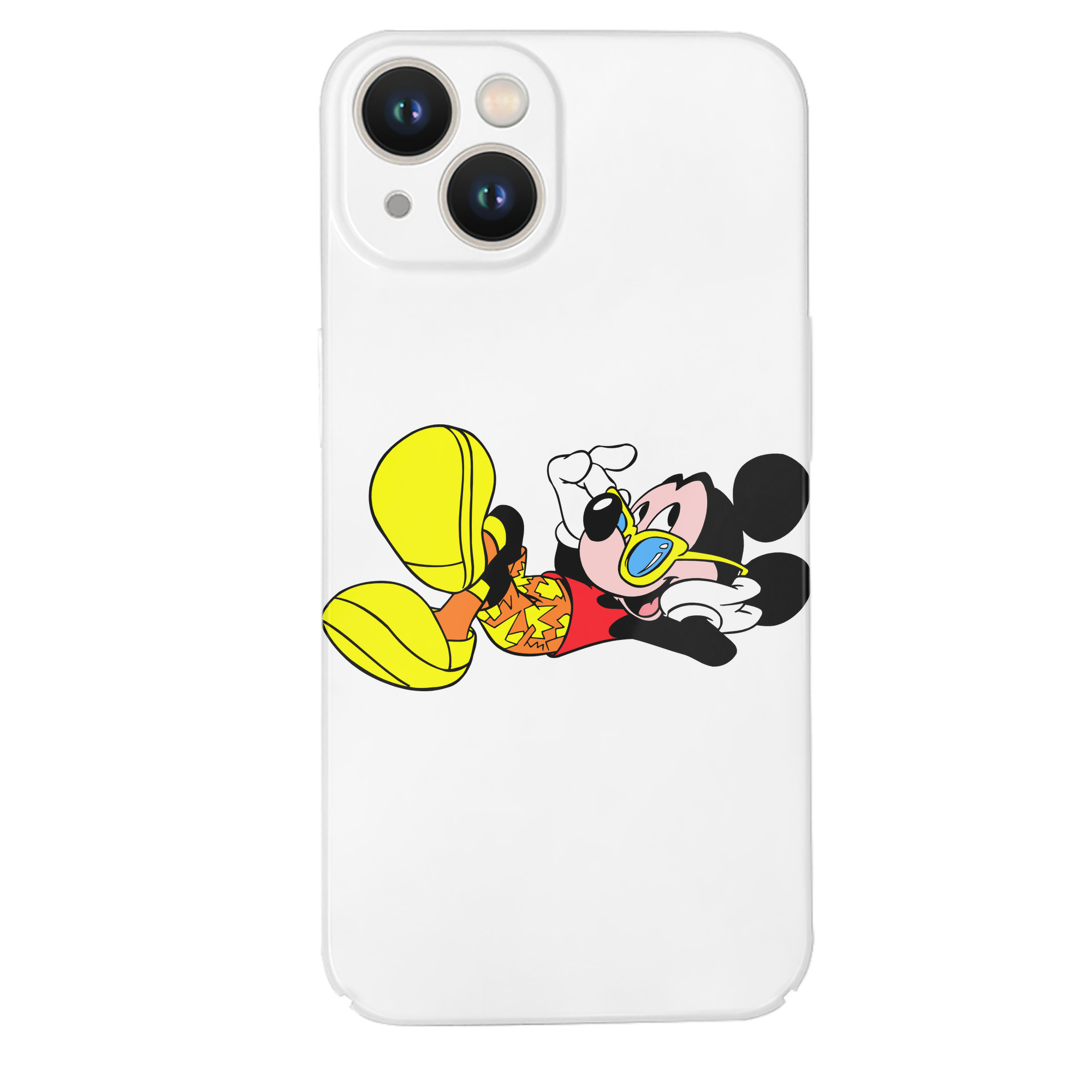（画像用） ミッキーマウス Mickey Mouse 【iPhone 14シリーズ対応】ハードケース