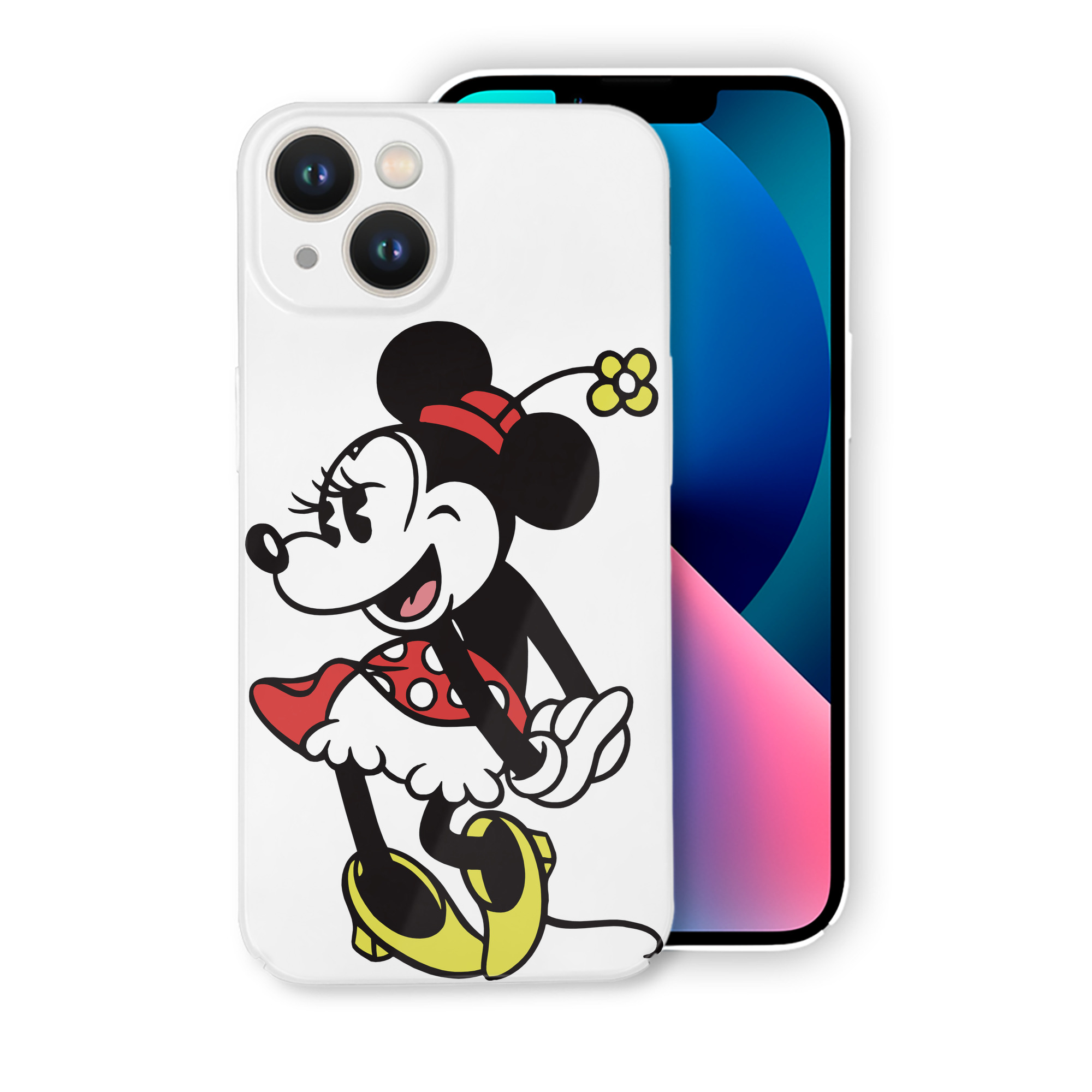 （画像用） ミッキーマウス Mickey Mouse 【iPhone 14シリーズ対応】ハードケース