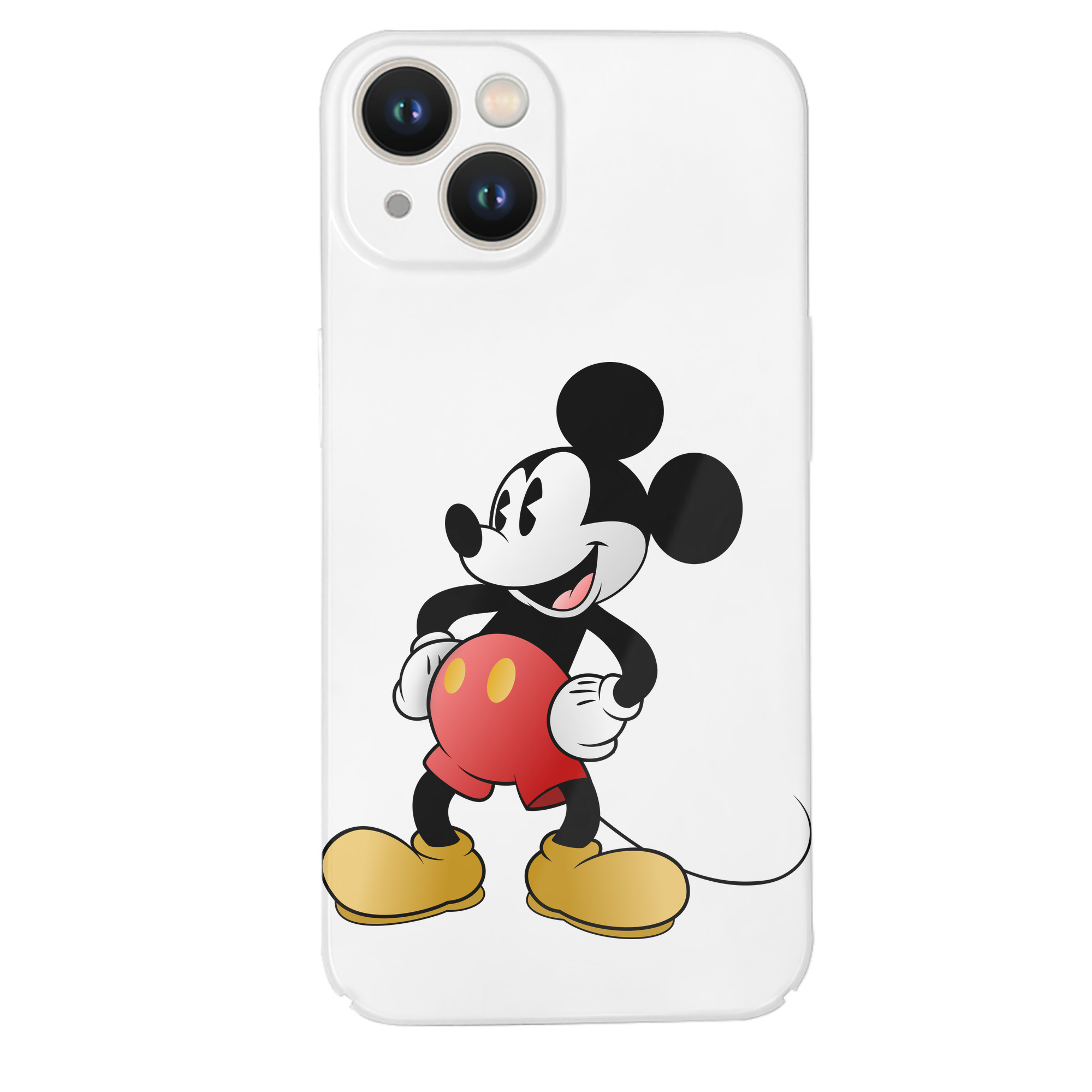 （画像用） ミッキーマウス Mickey Mouse 【iPhone 14シリーズ対応】ハードケース