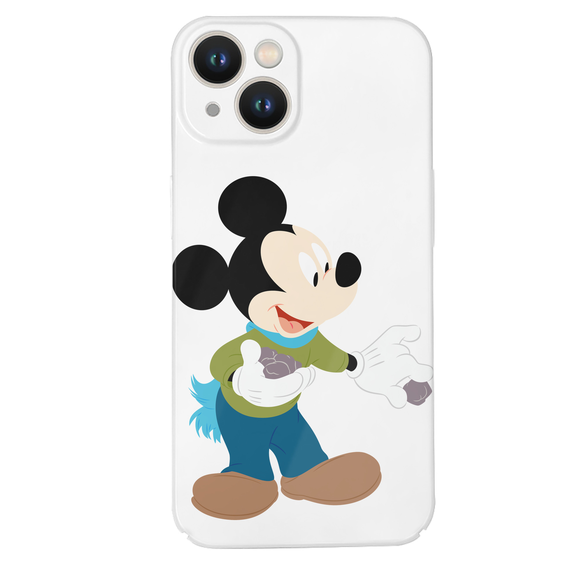 （画像用） ミッキーマウス Mickey Mouse 【iPhone 14シリーズ対応】ハードケース