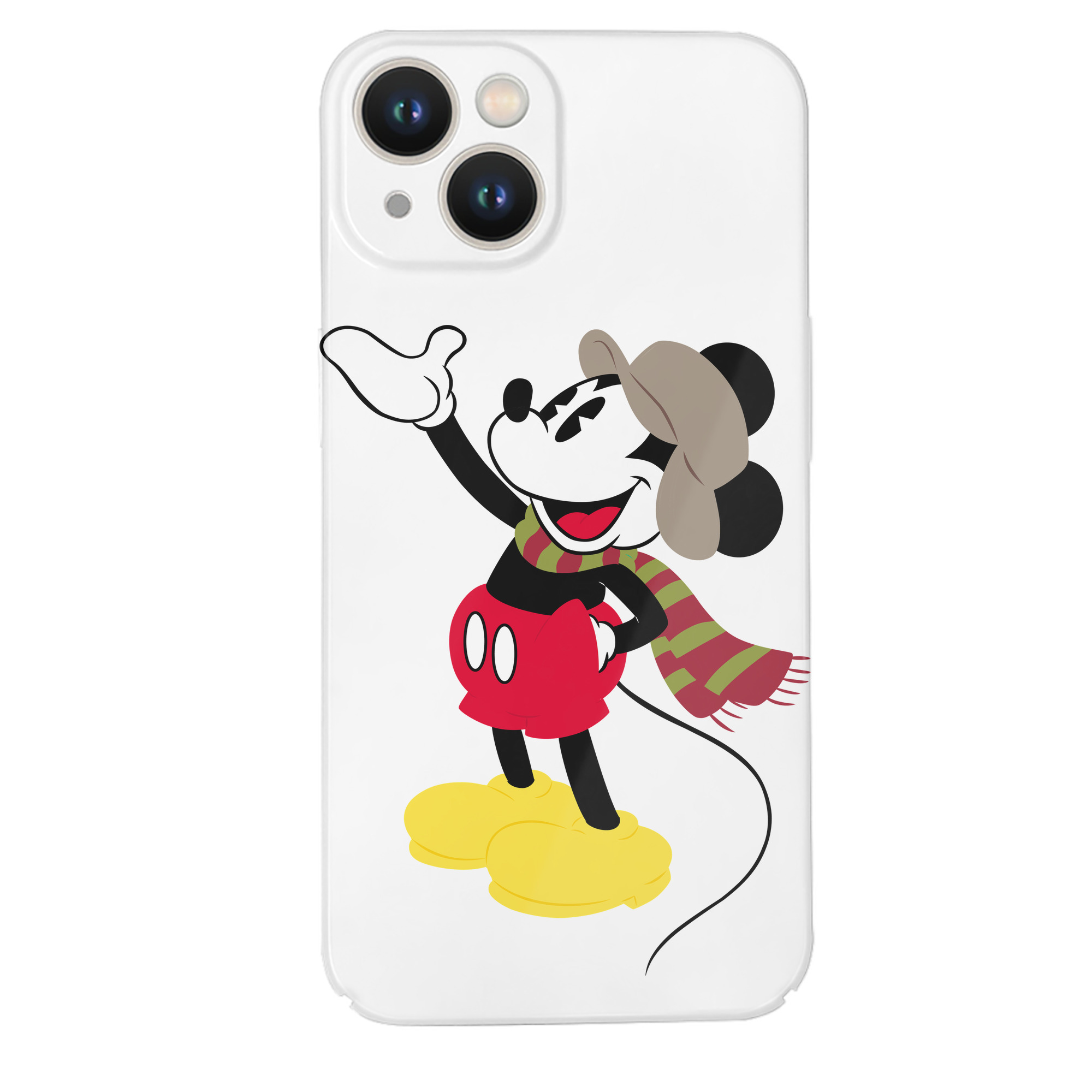 （画像用） ミッキーマウス Mickey Mouse 【iPhone 14シリーズ対応】ハードケース