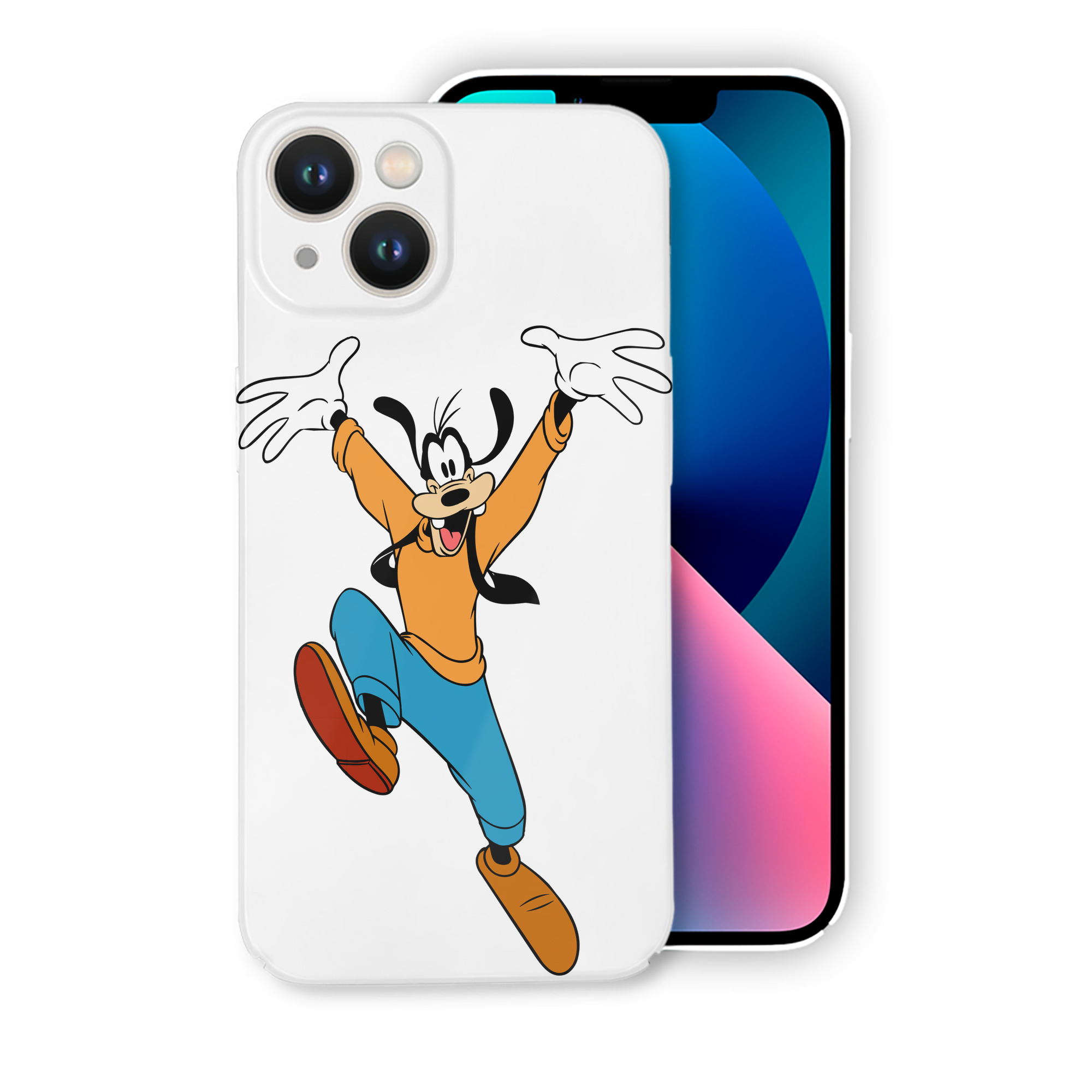 （画像用） ミッキーマウス Mickey Mouse 【iPhone 14シリーズ対応】ハードケース