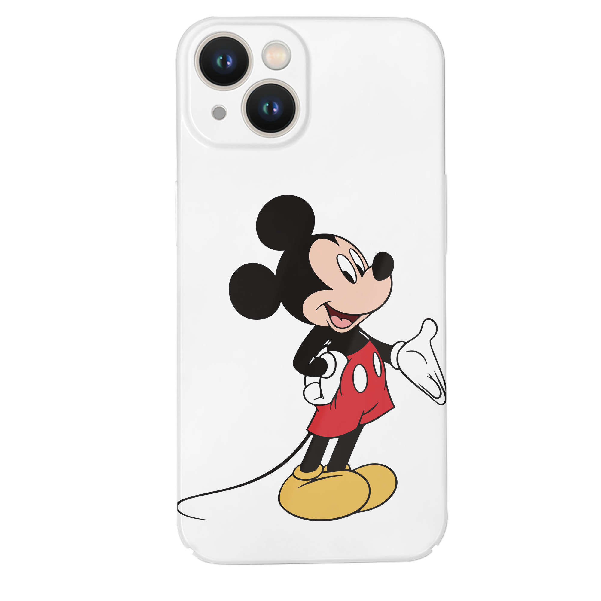 （画像用） ミッキーマウス Mickey Mouse 【iPhone 14シリーズ対応】ハードケース