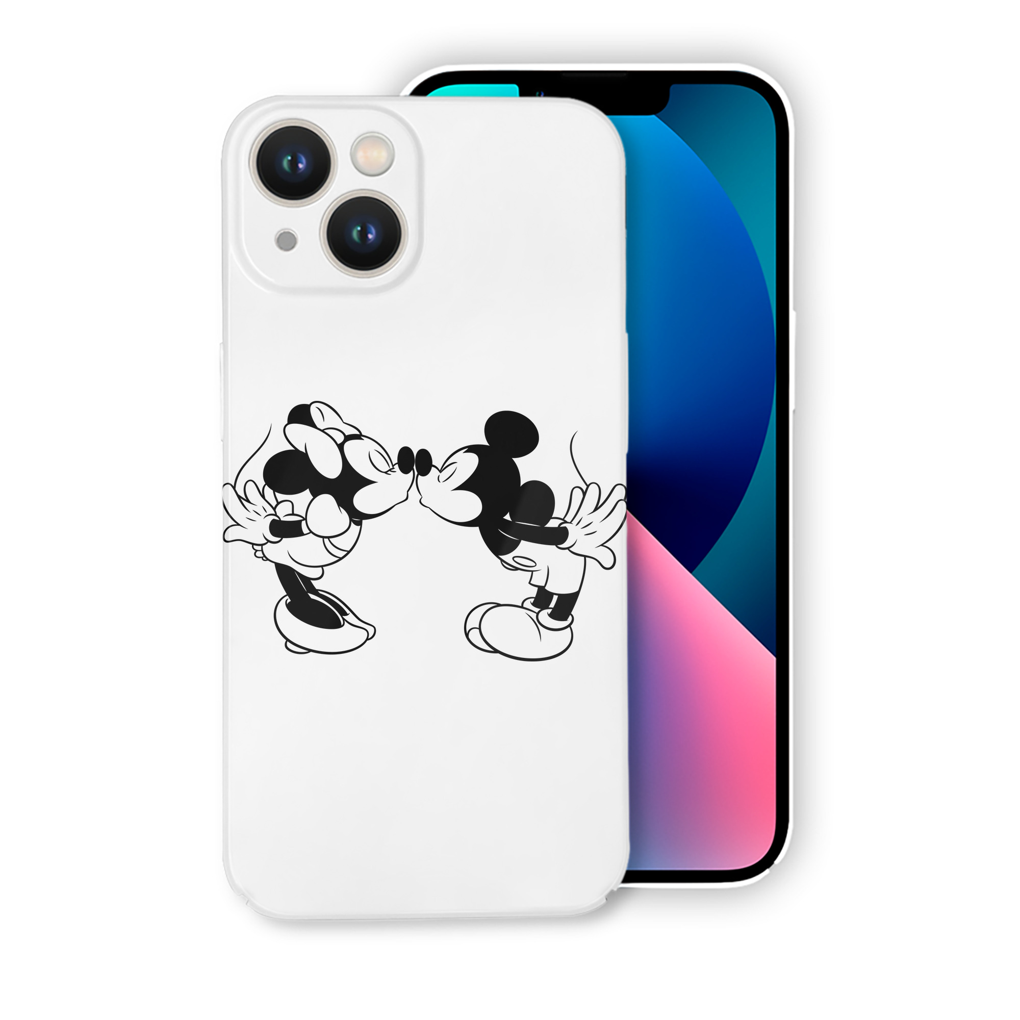 （画像用） ミッキーマウス Mickey Mouse 【iPhone 14シリーズ対応】ハードケース