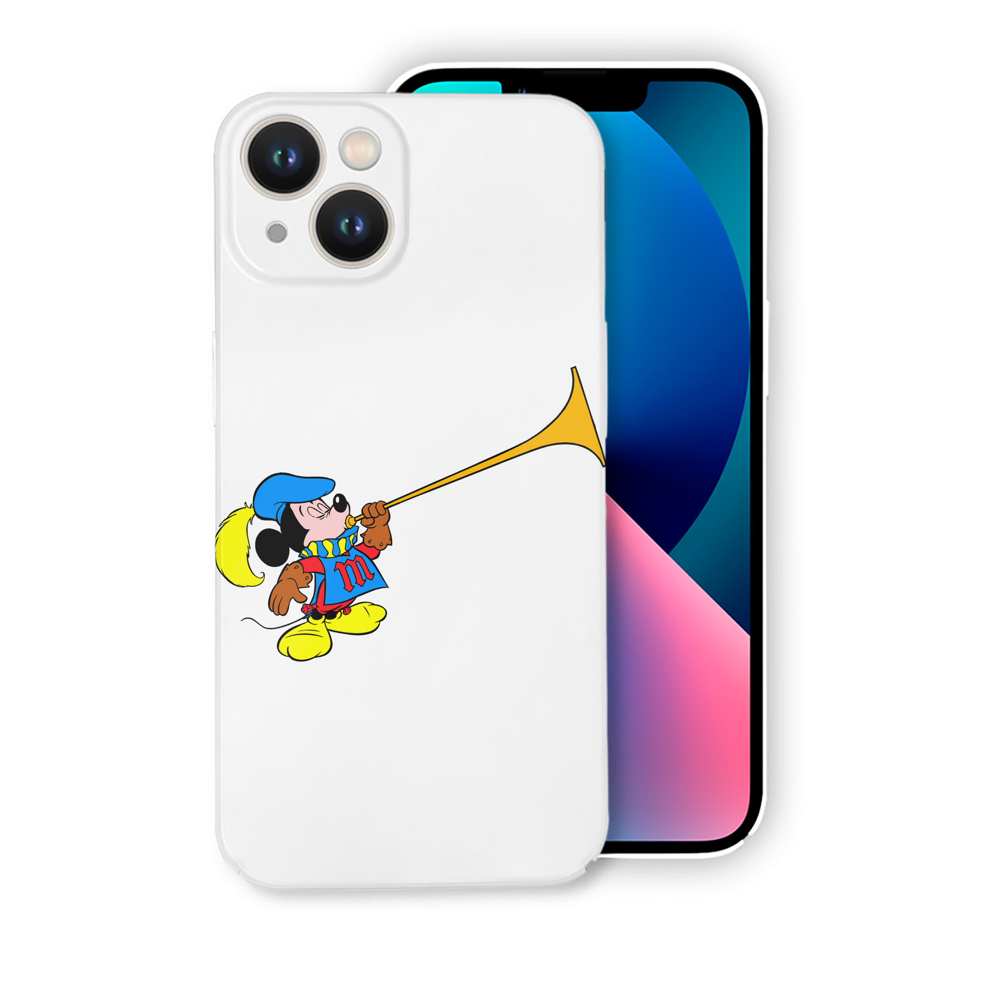 （画像用） ミッキーマウス Mickey Mouse 【iPhone 14シリーズ対応】ハードケース
