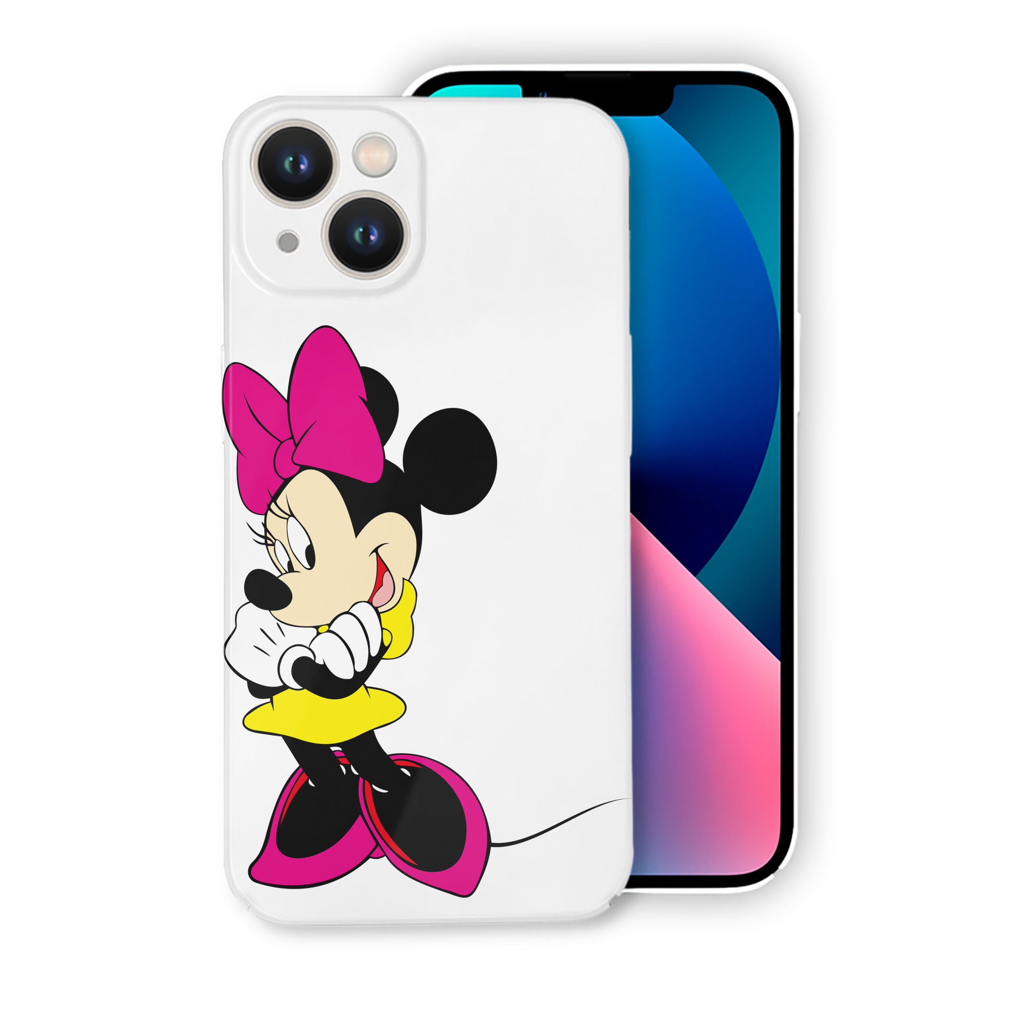 （画像用） ミッキーマウス Mickey Mouse 【iPhone 14シリーズ対応】ハードケース