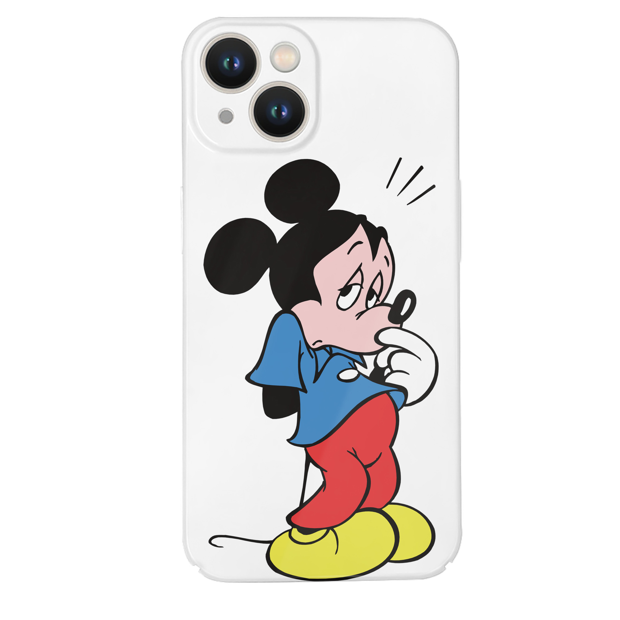 （画像用） ミッキーマウス Mickey Mouse 【iPhone 14シリーズ対応】ハードケース