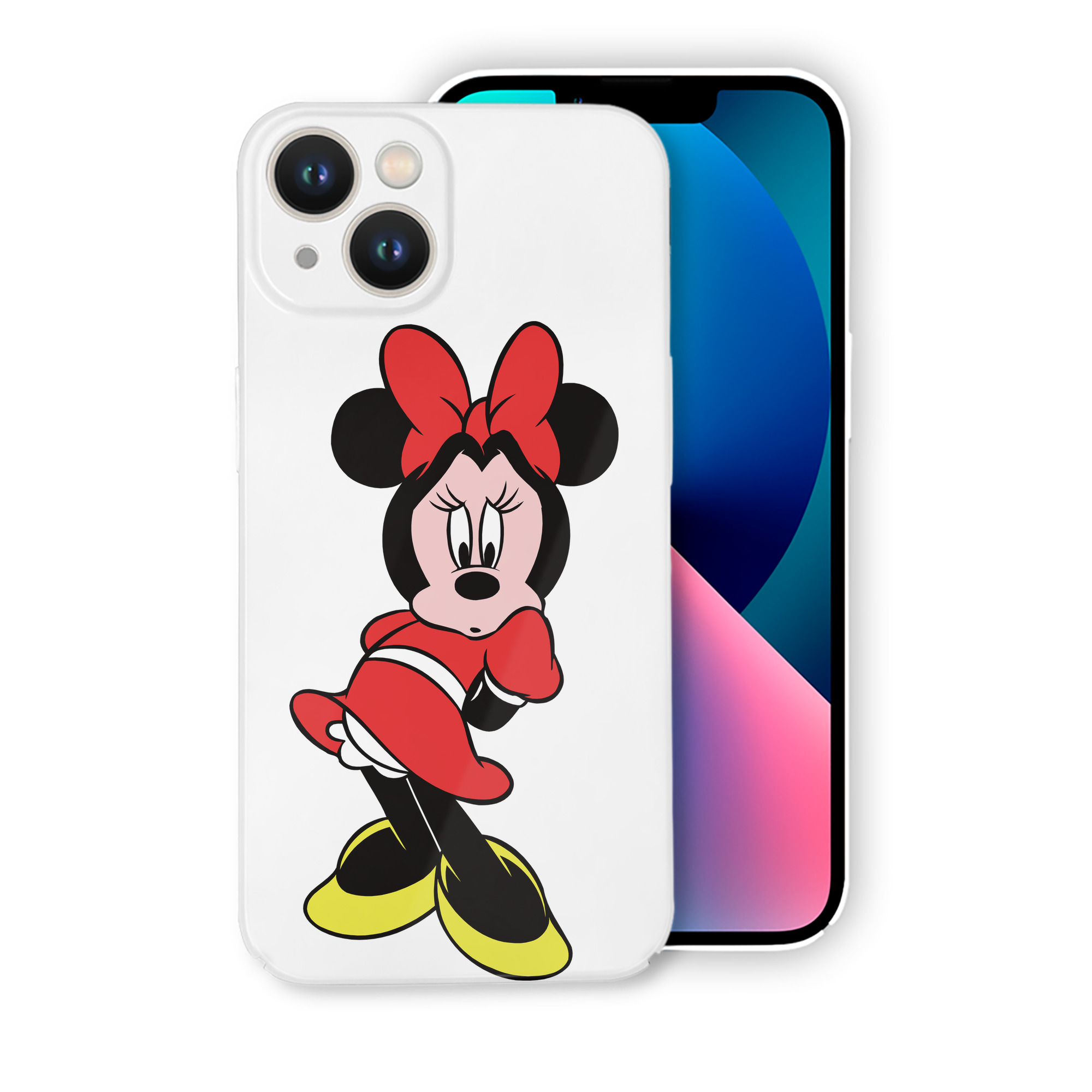 （画像用） ミッキーマウス Mickey Mouse 【iPhone 14シリーズ対応】ハードケース