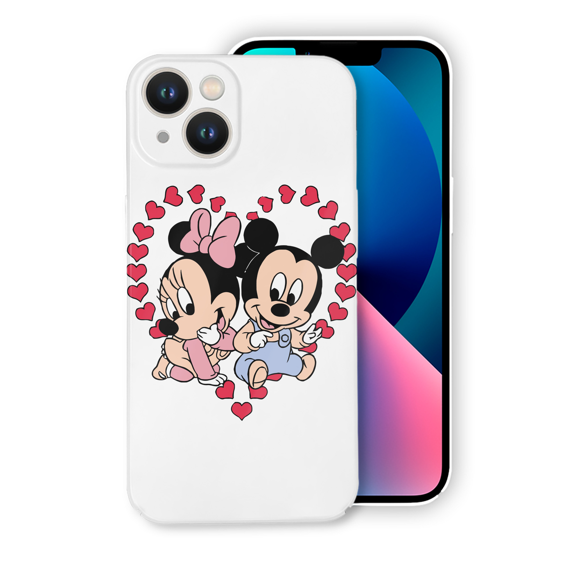 （画像用） ミッキーマウス Mickey Mouse 【iPhone 14シリーズ対応】ハードケース
